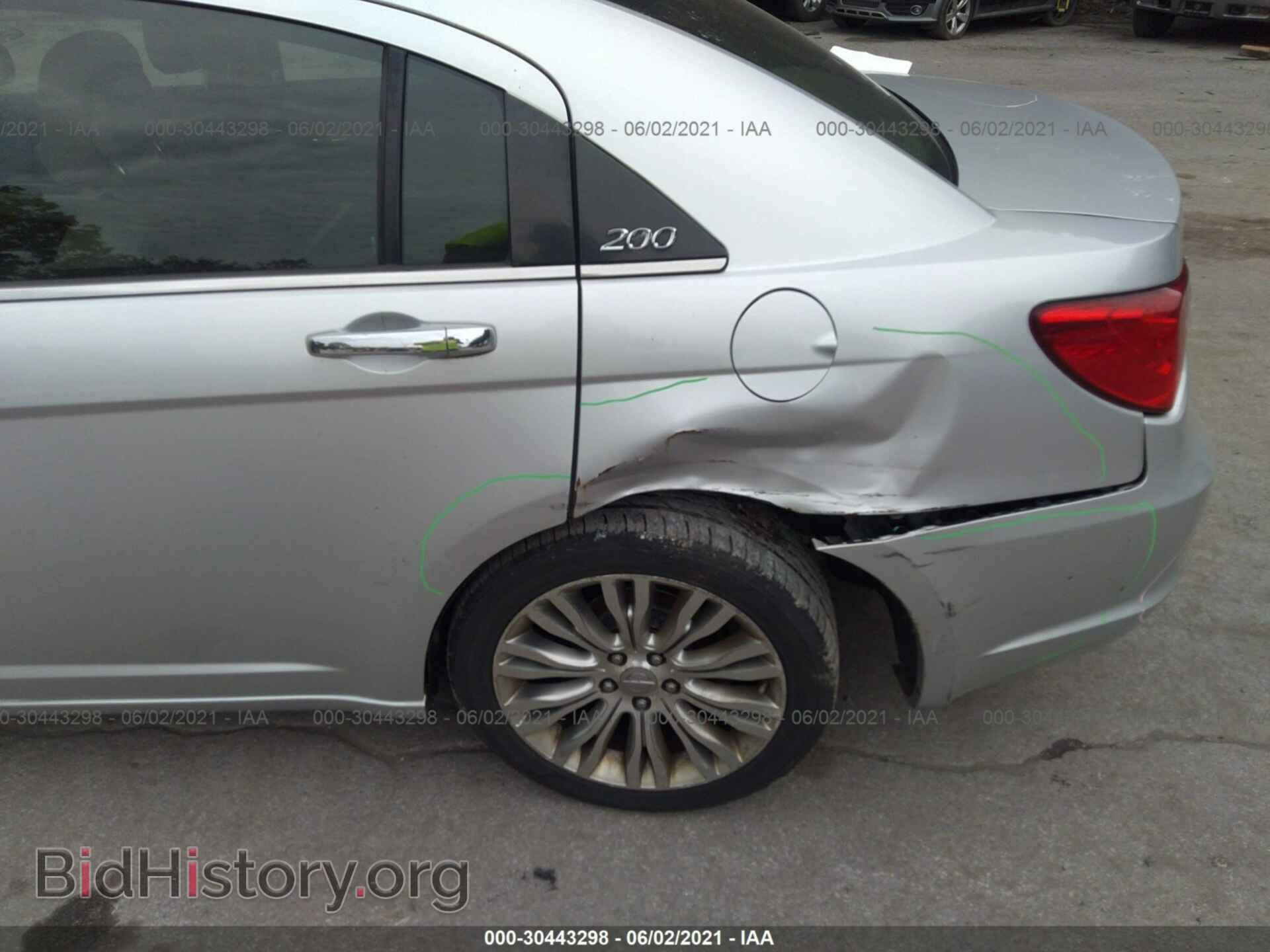2012 CHRYSLER 200 - VIN: 1C3CCBCG3CN185004 - Фото 6