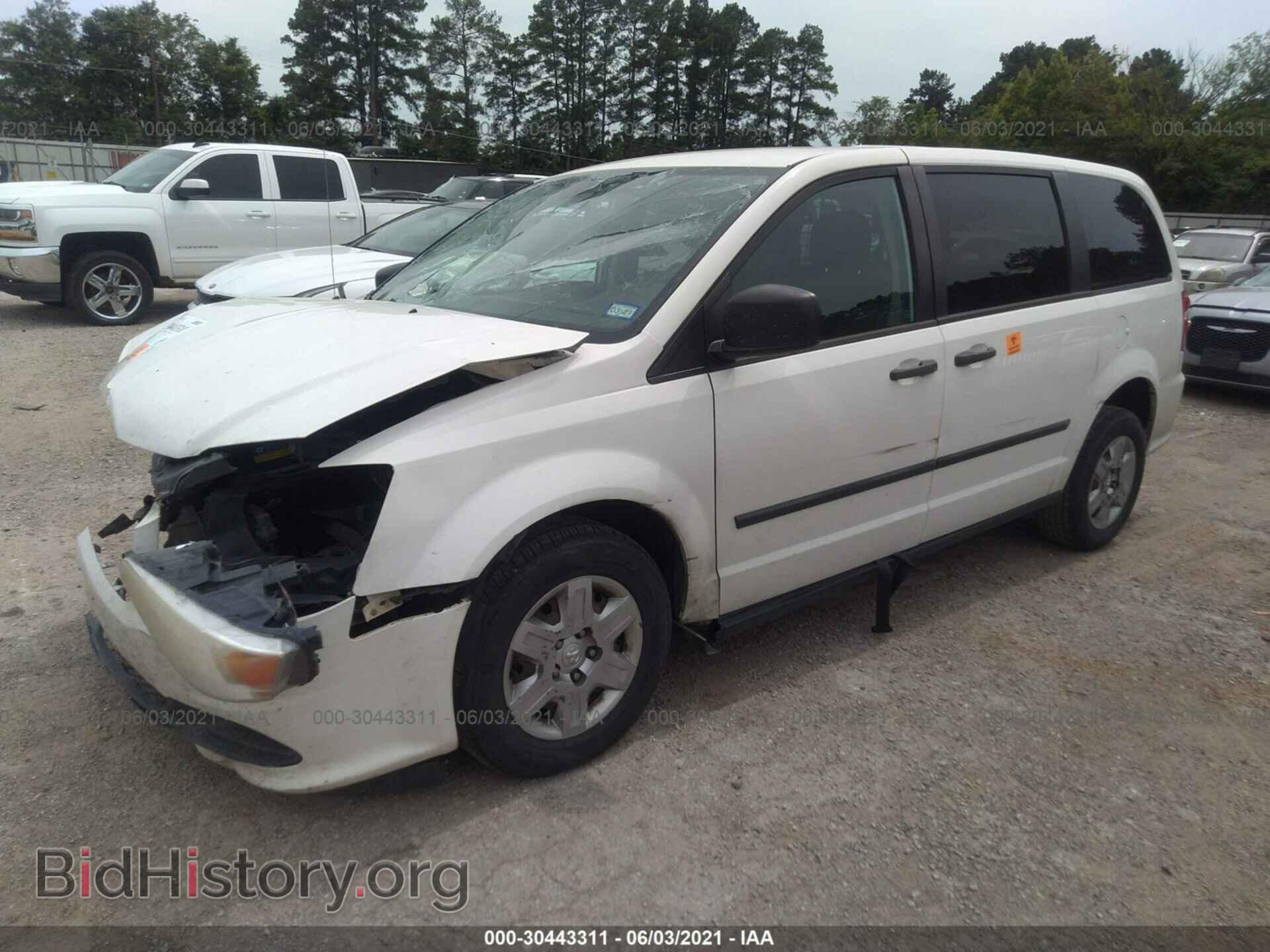 2013 RAM CARGO VAN - VIN: 2C4JRGAG6DR762386 - Фото 2
