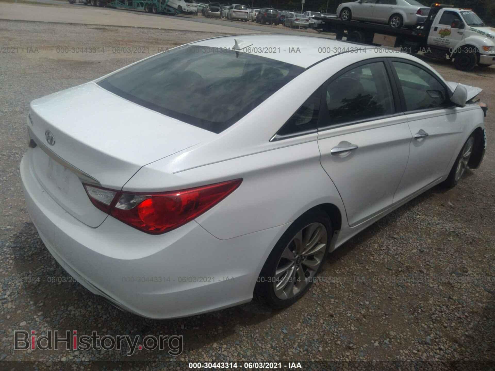 2013 HYUNDAI SONATA - VIN: 5NPEC4ACXDH702820 - Фото 4