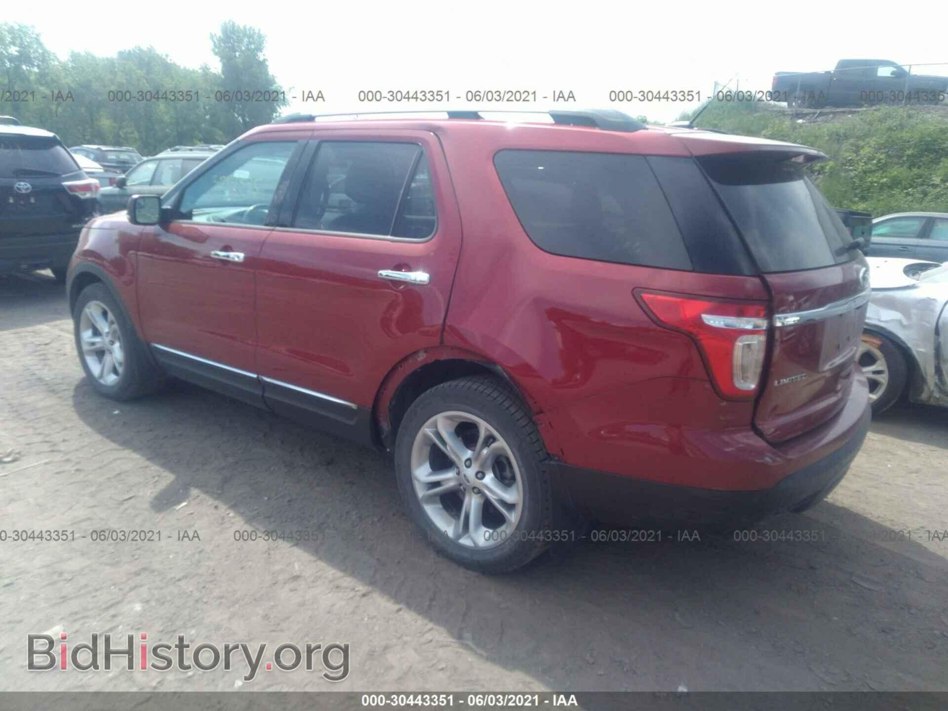 2013 FORD EXPLORER - VIN: 1FM5K7F93DGA17656 - Фото 3
