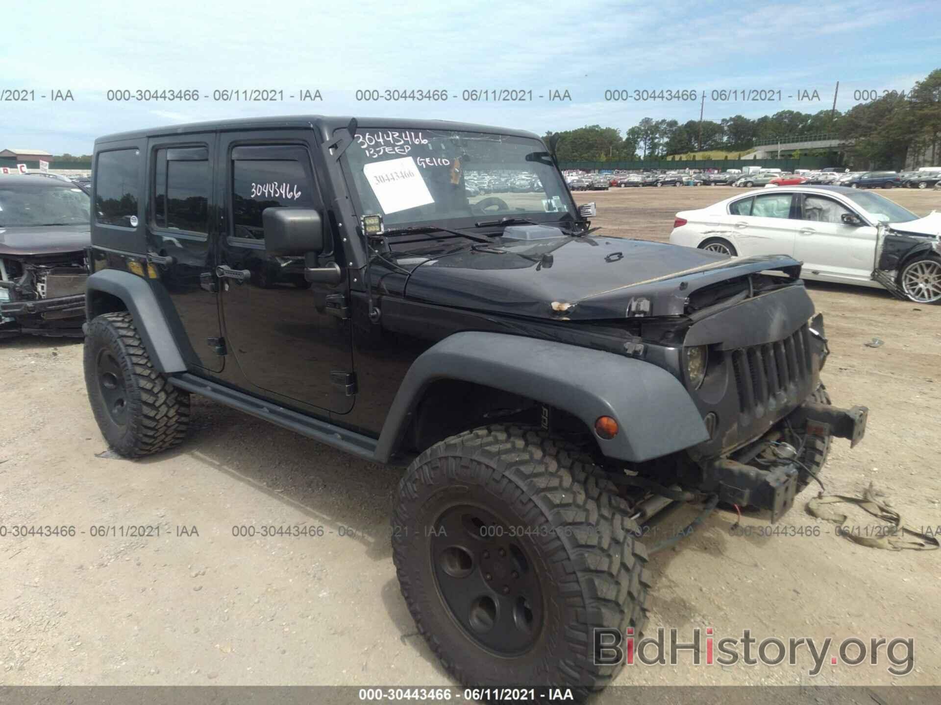 Photo 1C4HJWDG9DL522916 - JEEP WRANGLER UNLIMITED 2013