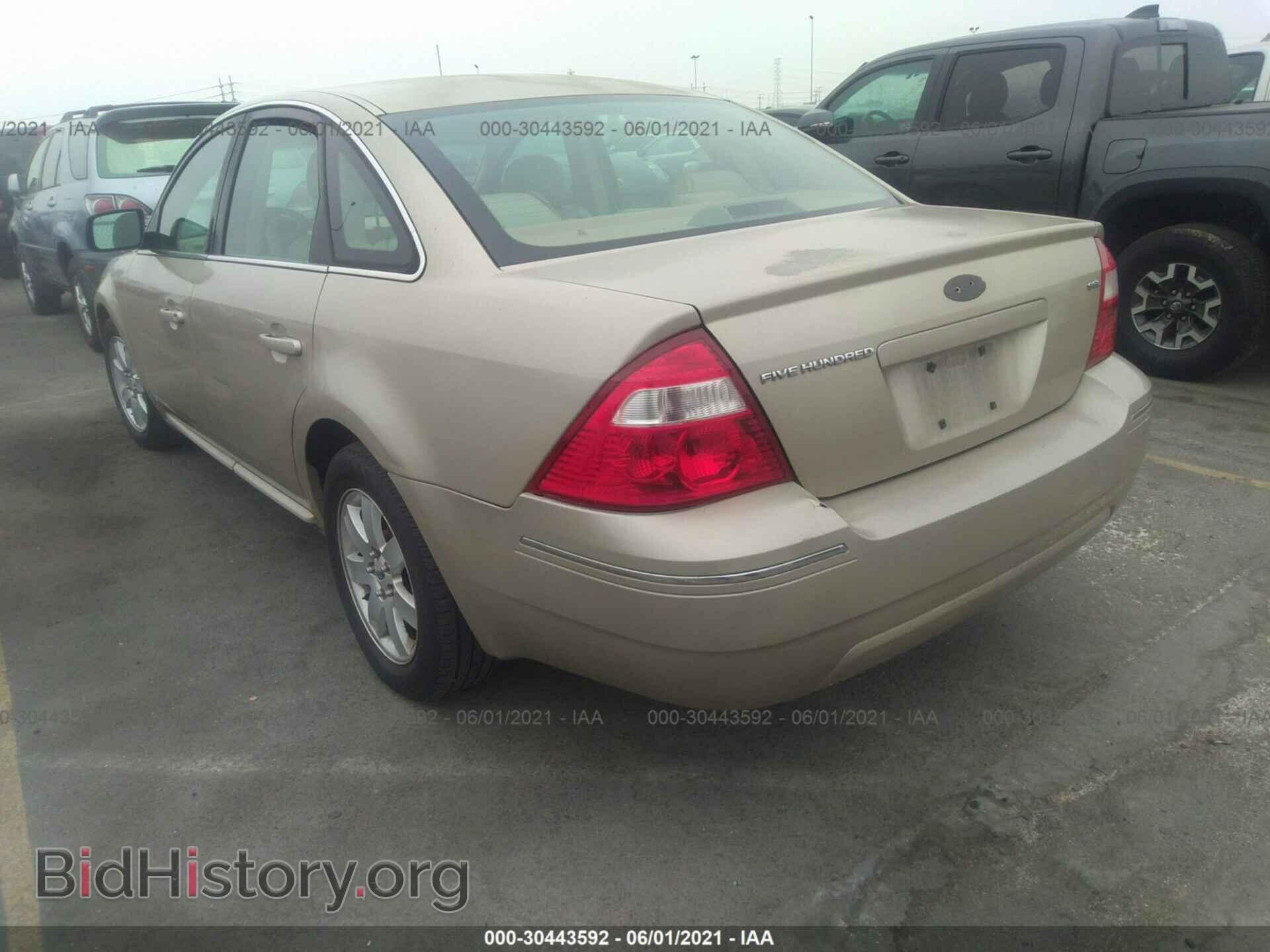 2006 FORD FIVE HUNDRED - VIN: 1FAFP24196G160761 - Фото 3