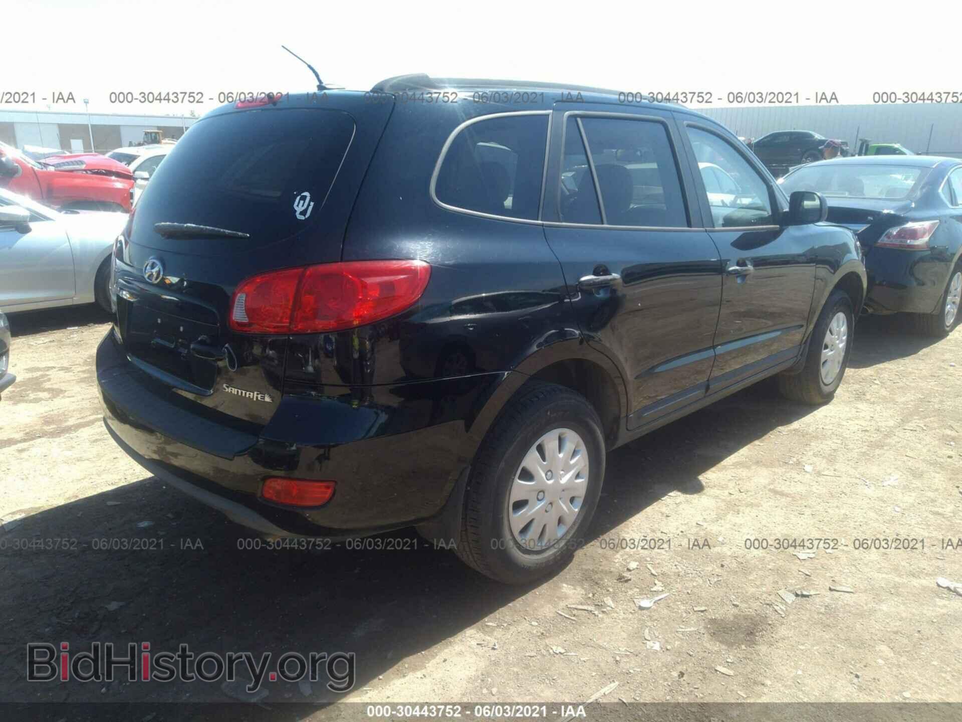 2009 HYUNDAI SANTA FE - VIN: 5NMSG13D39H242559 - Фото 4