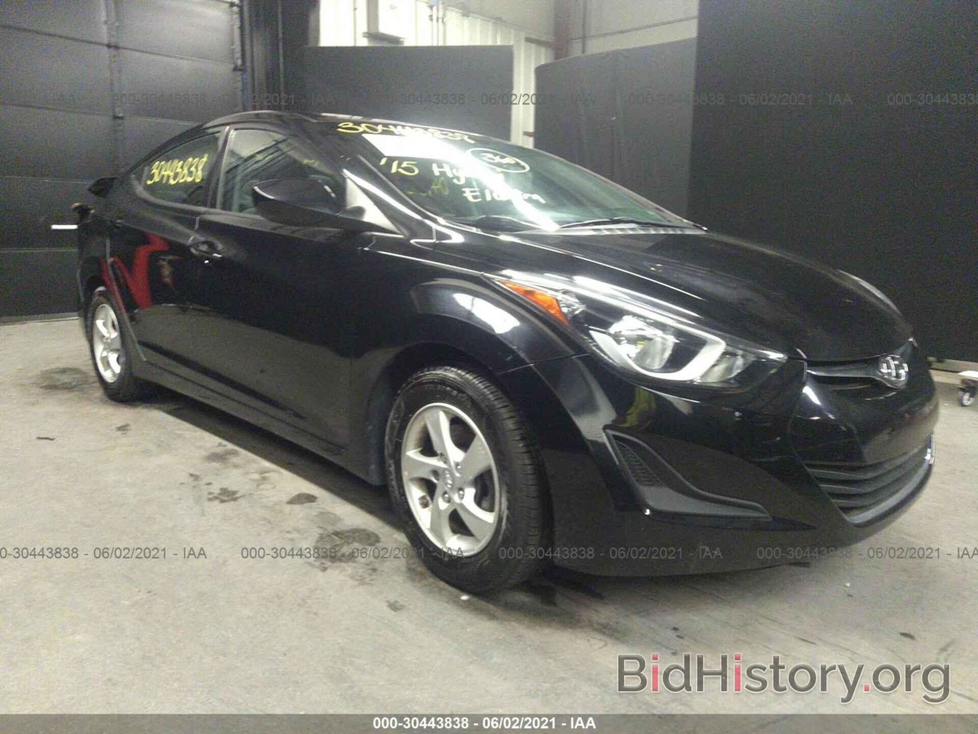 Photo 5NPDH4AEXFH559143 - HYUNDAI ELANTRA 2015