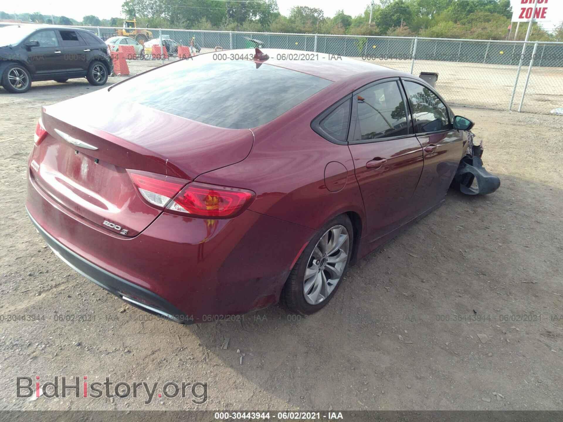 2015 CHRYSLER 200 - VIN: 1C3CCCBB8FN526266 - Фото 4