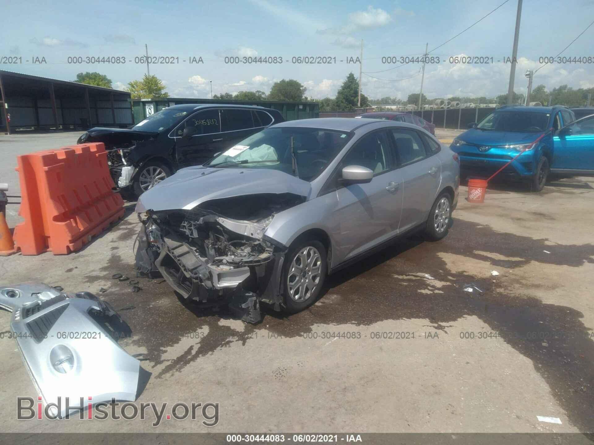 2012 FORD FOCUS - VIN: 1FAHP3F24CL106369 - Фото 2