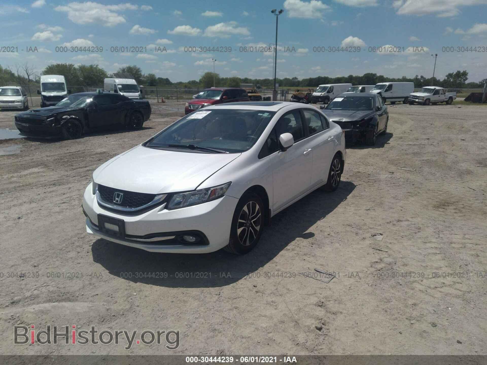 2013 HONDA CIVIC SDN - VIN: 19XFB2F91DE084185 - Фото 2