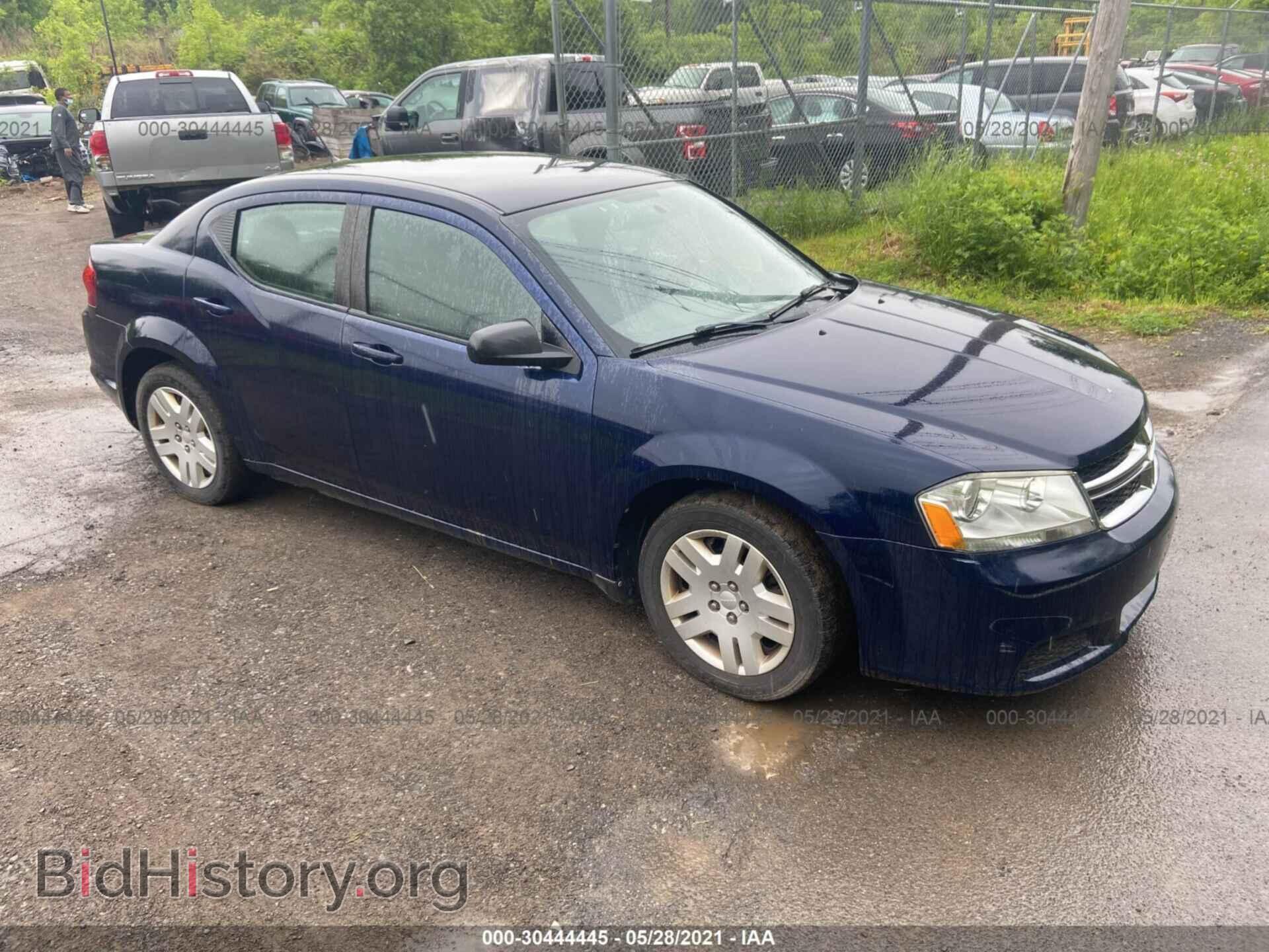 Photo 1C3CDZAB0DN725312 - DODGE AVENGER 2013