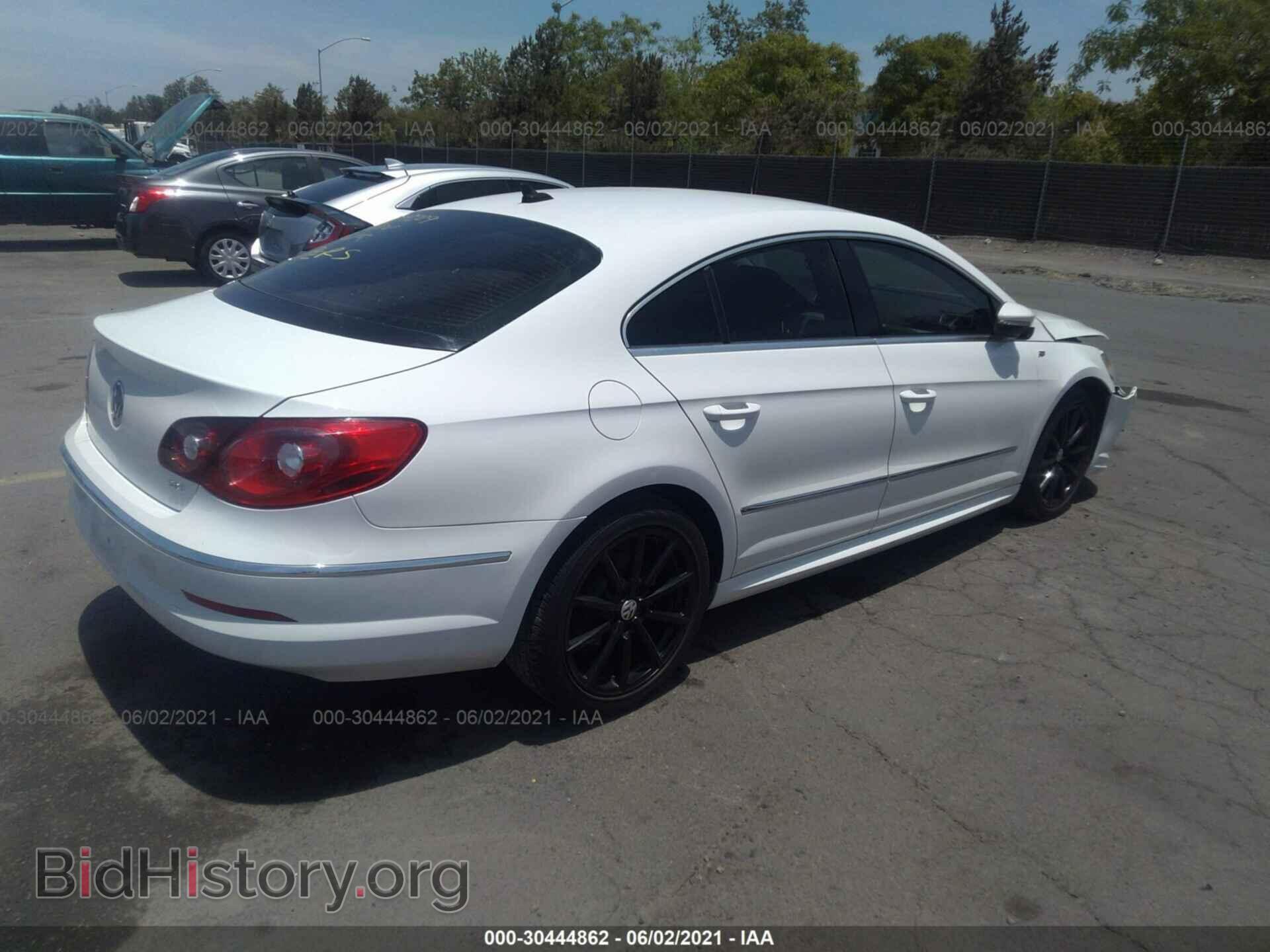 2012 VOLKSWAGEN CC - VIN: WVWMP7AN4CE508270 - Фото 4