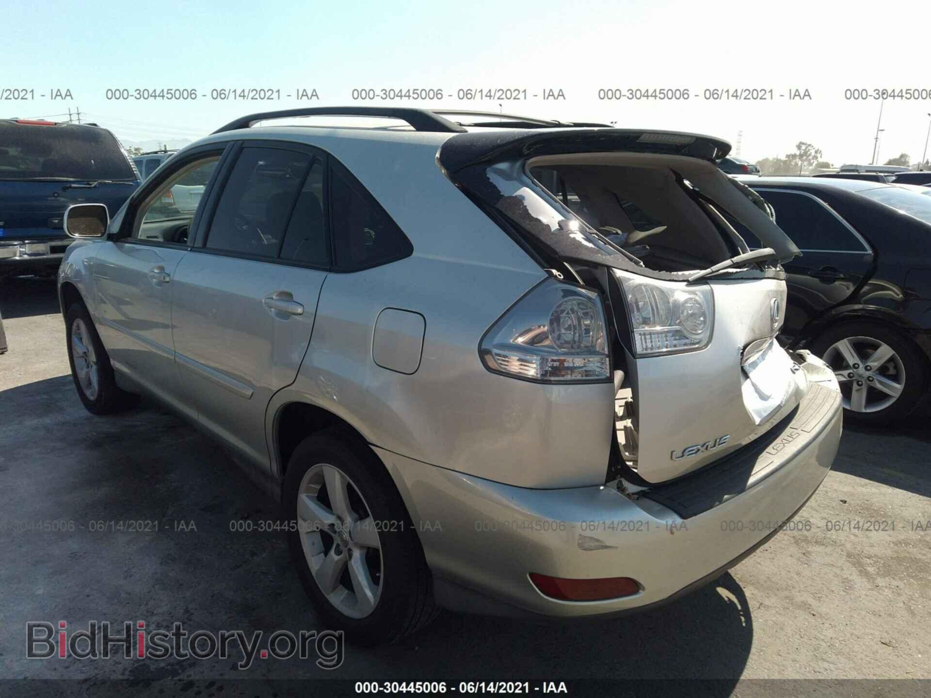2007 LEXUS RX 350 - VIN: 2T2GK31UX7C005357 - Фото 3