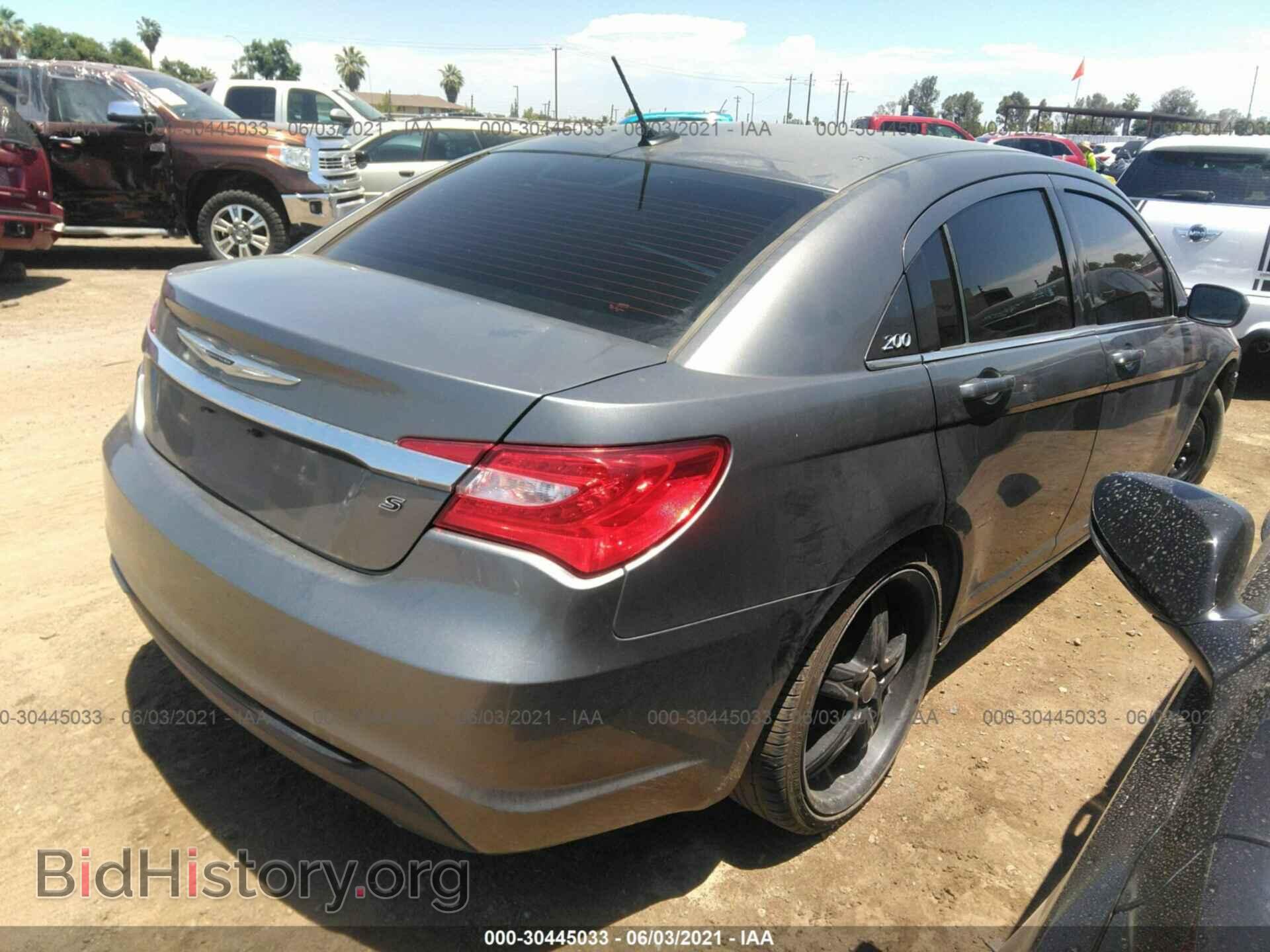 2013 CHRYSLER 200 - VIN: 1C3CCBBG7DN744296 - Фото 4