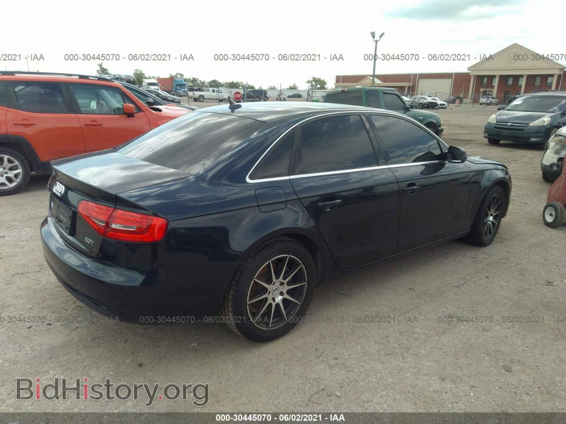 2013 AUDI A4 - VIN: WAUAFAFL7DN022240 - Фото 4