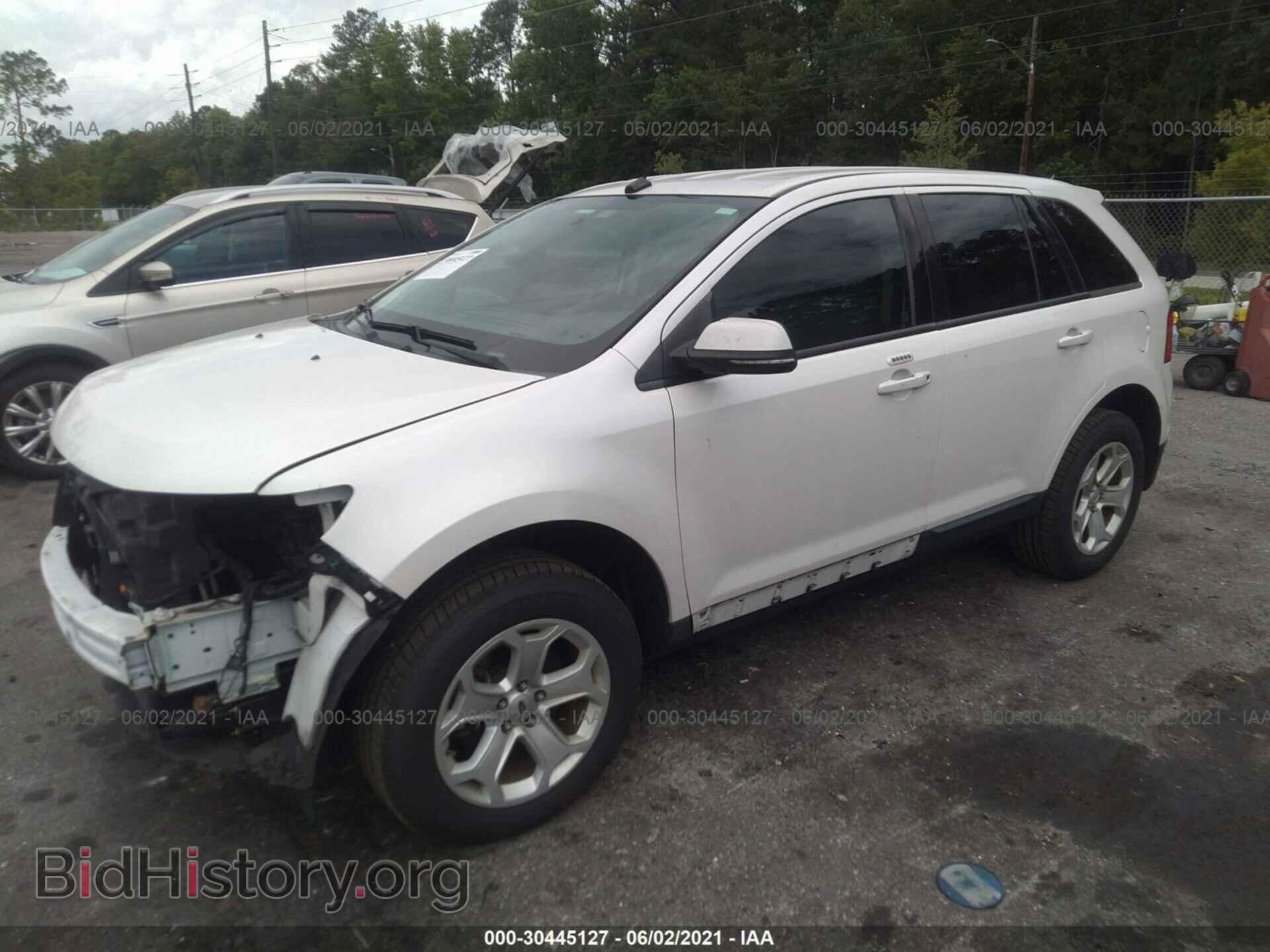 2014 FORD EDGE - VIN: 2FMDK3JC0EBB10635 - Фото 2