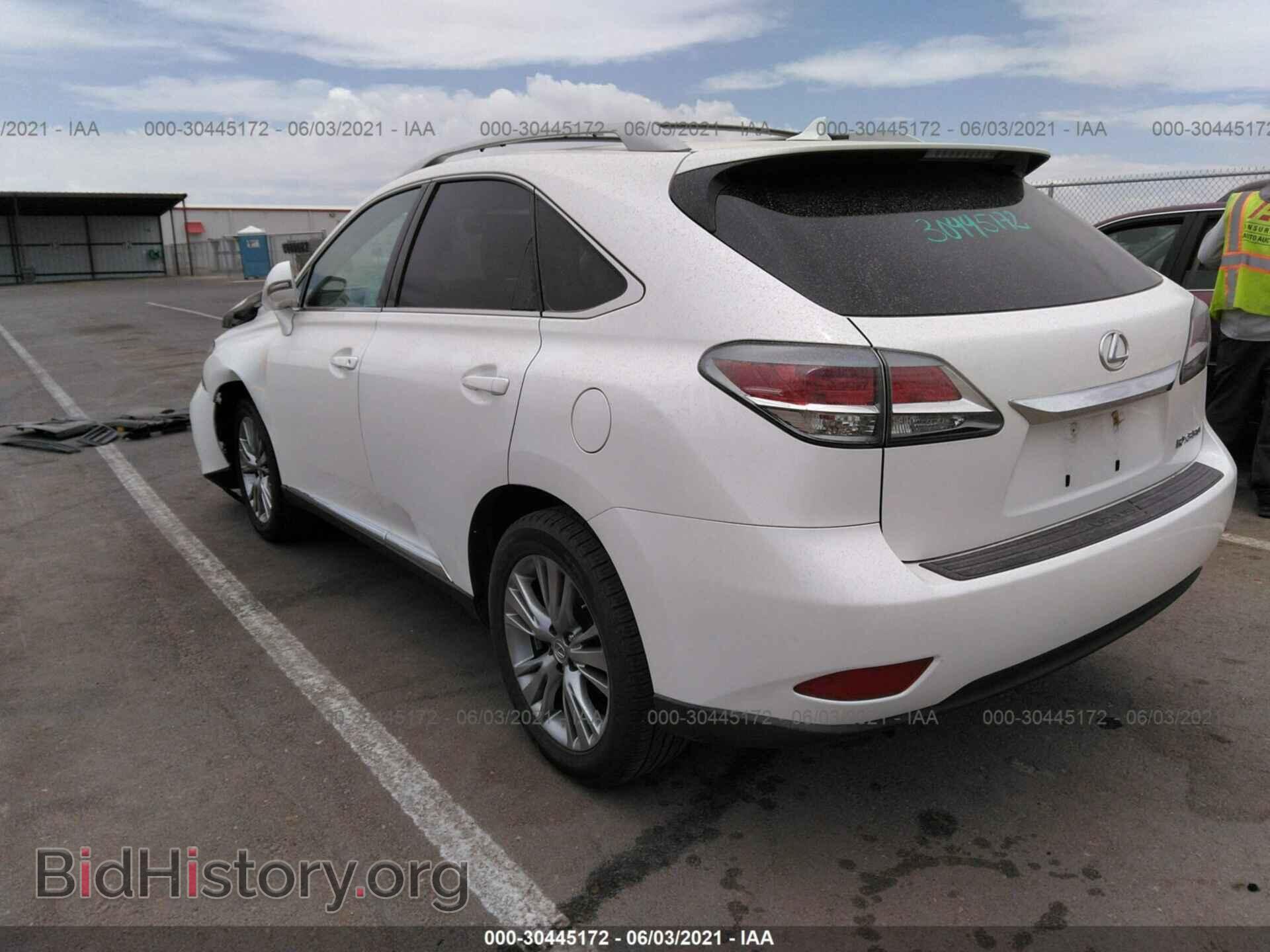 2013 LEXUS RX 350 - VIN: 2T2ZK1BA9DC090110 - Фото 3