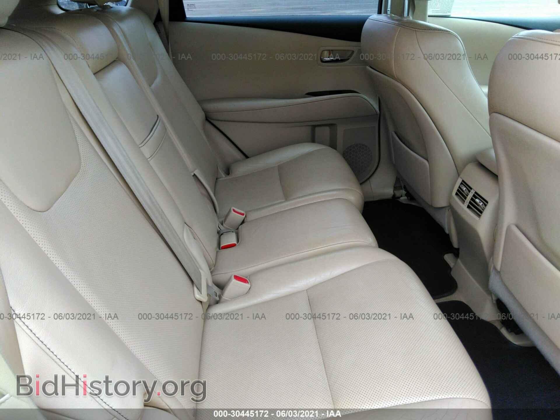 2013 LEXUS RX 350 - VIN: 2T2ZK1BA9DC090110 - Фото 8
