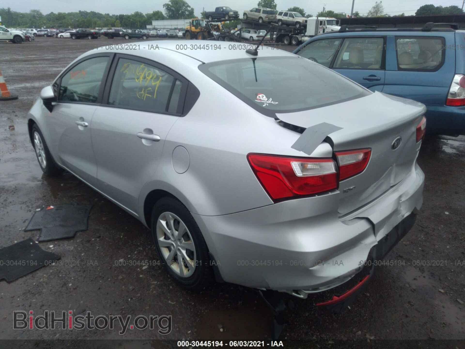 2016 KIA RIO - VIN: KNADM4A39G6599796 - Фото 3
