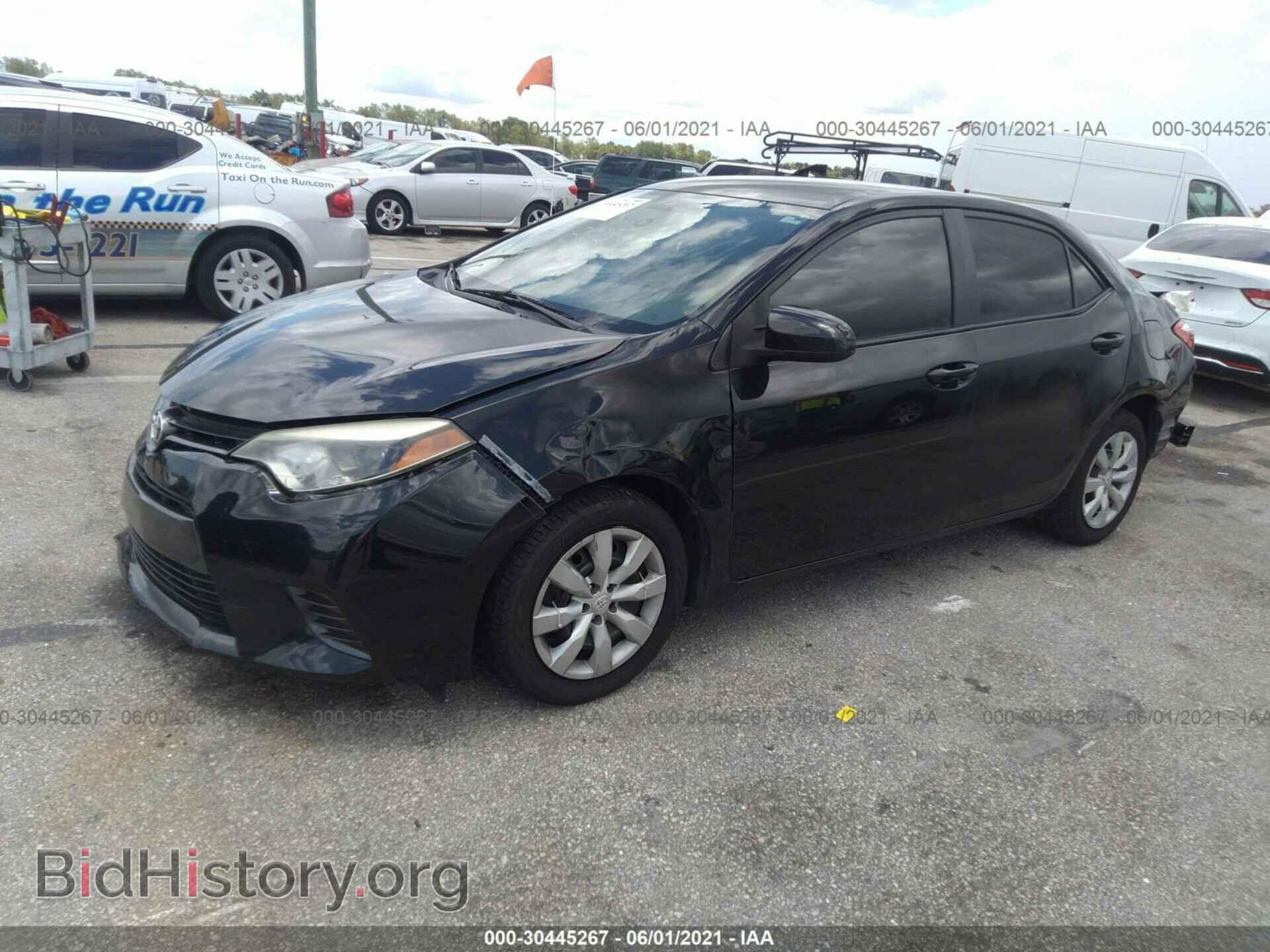 2015 TOYOTA COROLLA - VIN: 2T1BURHE2FC287583 - Фото 2