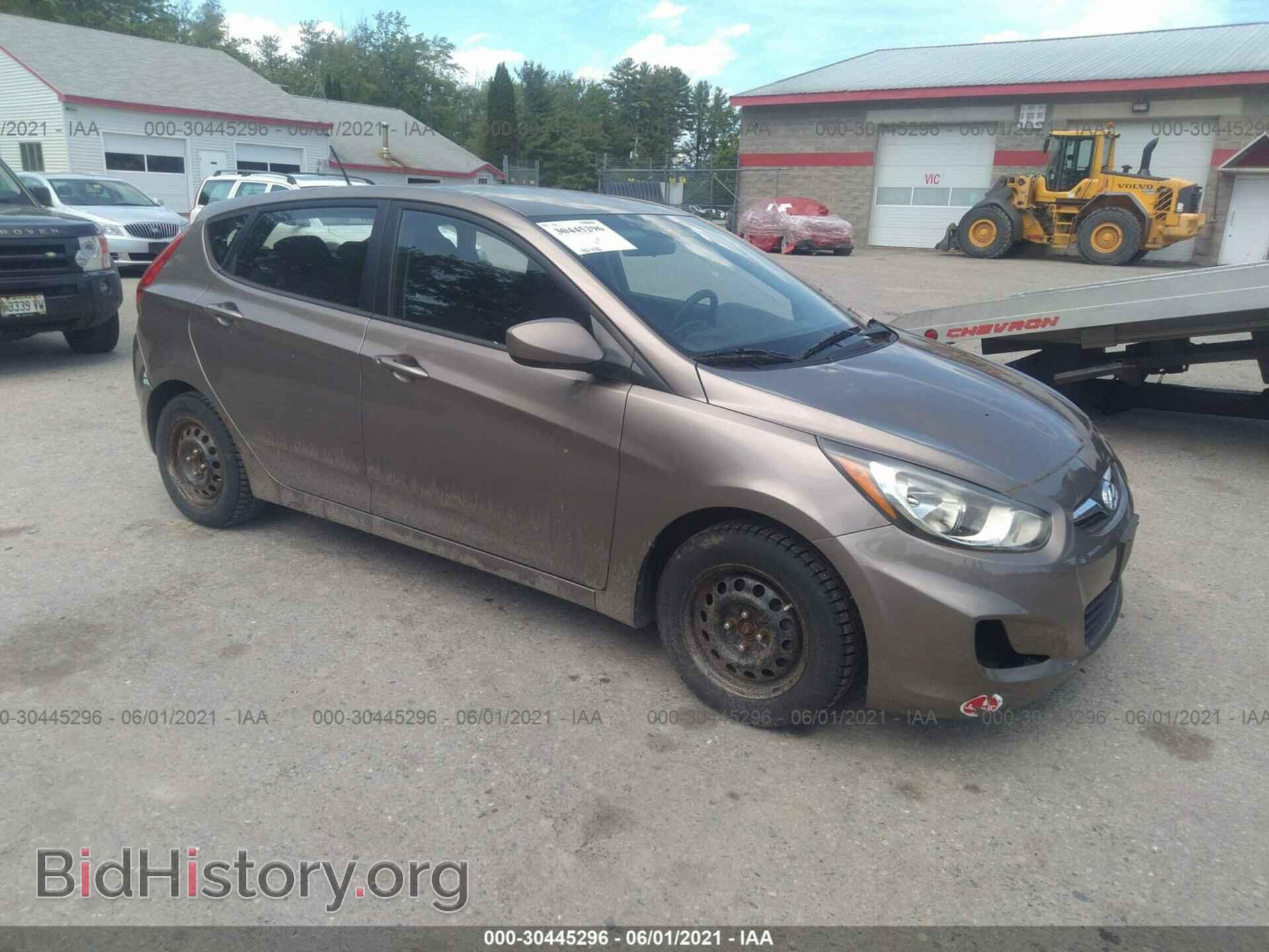 Фотография KMHCT5AEXCU021877 - HYUNDAI ACCENT 2012