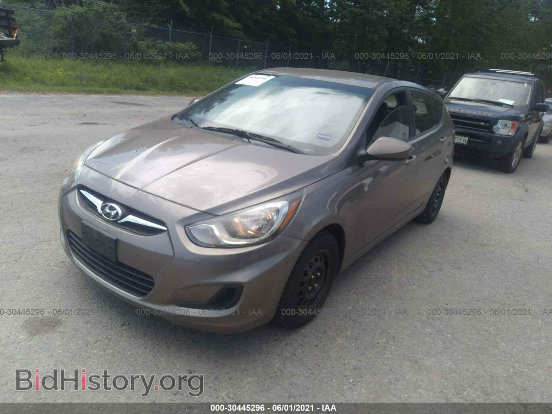 2012 HYUNDAI ACCENT - VIN: KMHCT5AEXCU021877 - Фото 2