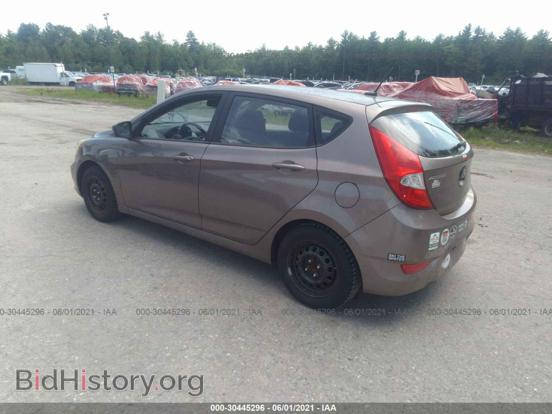 2012 HYUNDAI ACCENT - VIN: KMHCT5AEXCU021877 - Фото 3