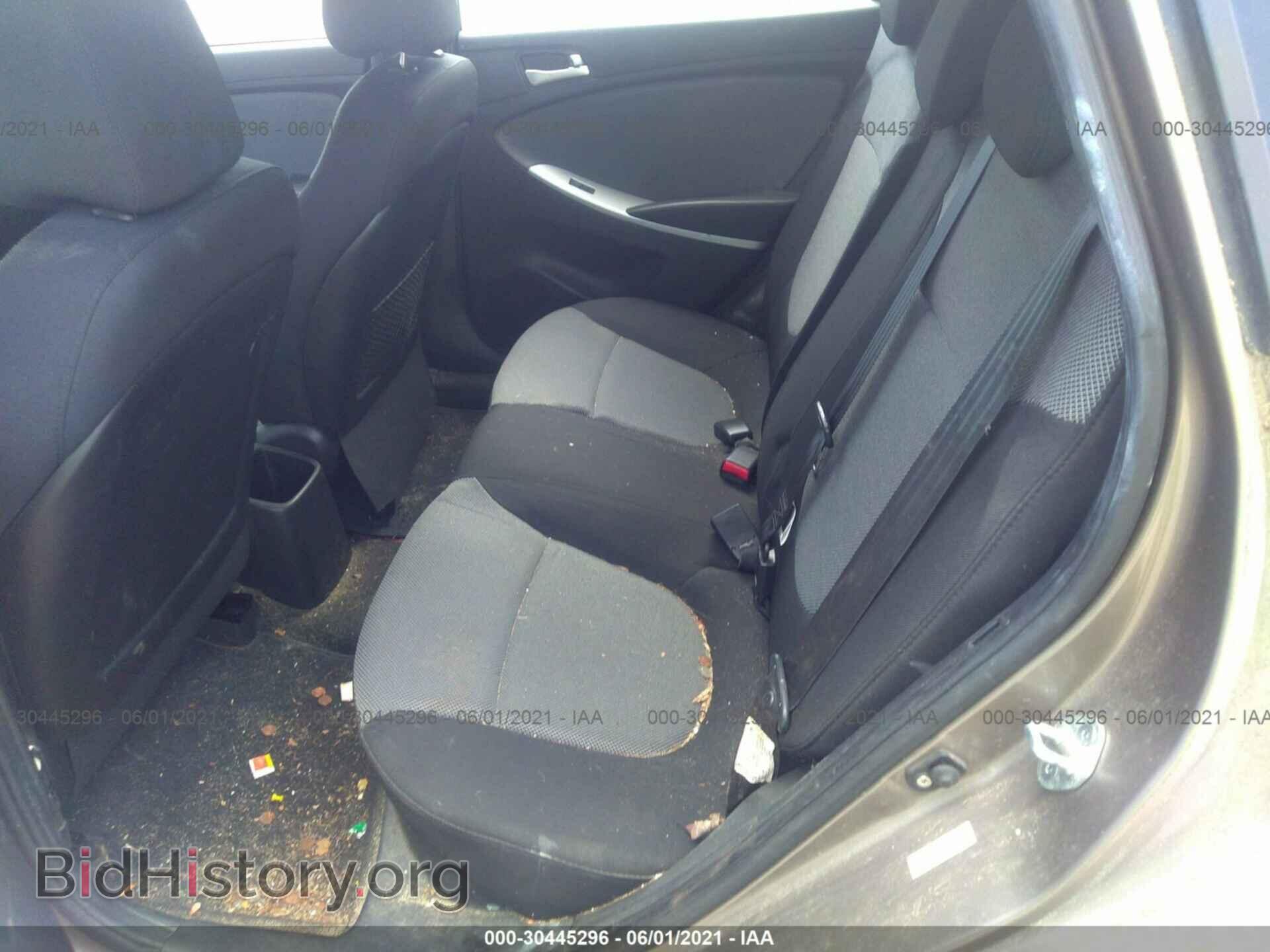 2012 HYUNDAI ACCENT - VIN: KMHCT5AEXCU021877 - Фото 8