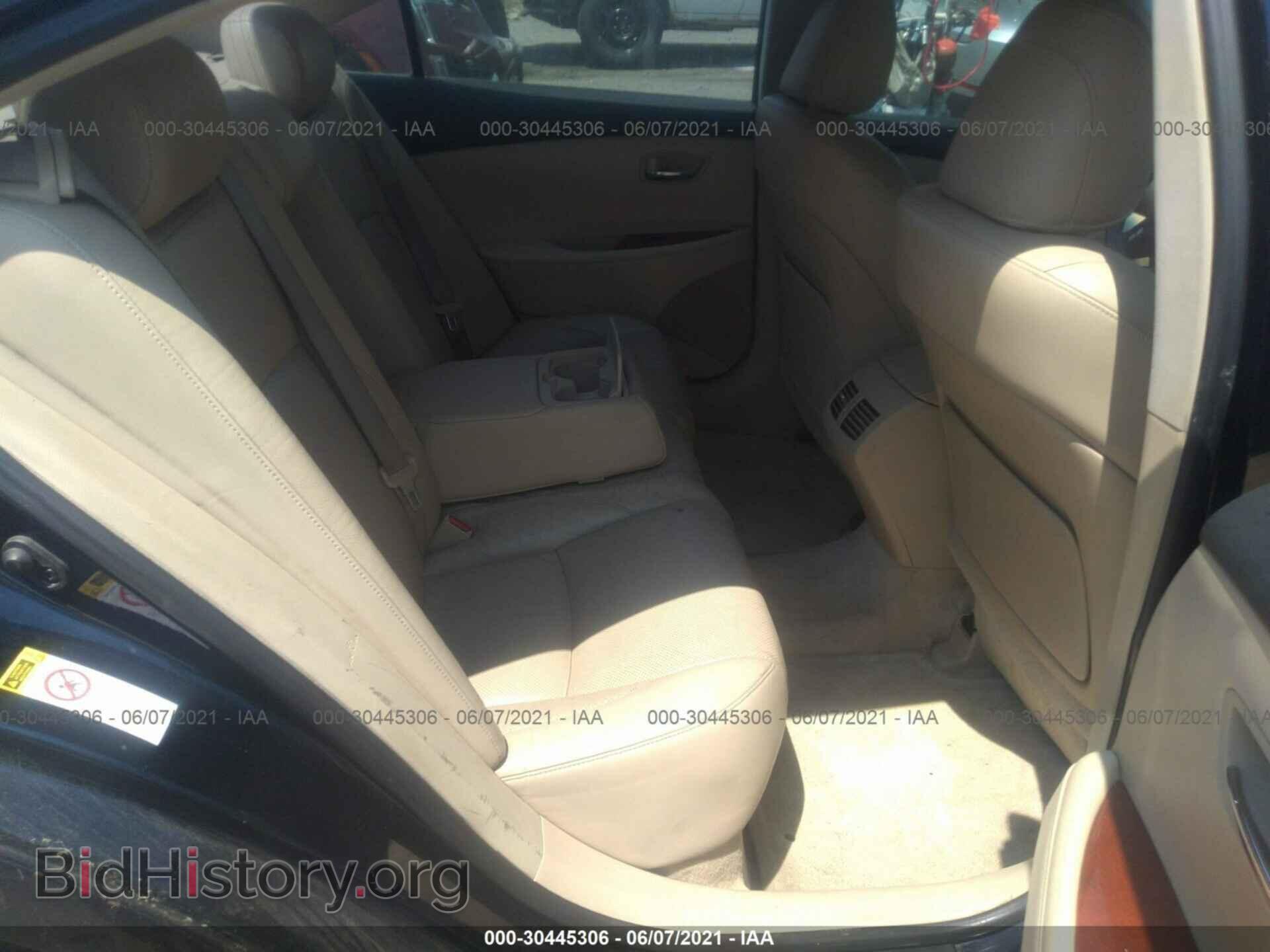 2007 LEXUS ES 350 - VIN: JTHBJ46GX72022568 - Фото 8