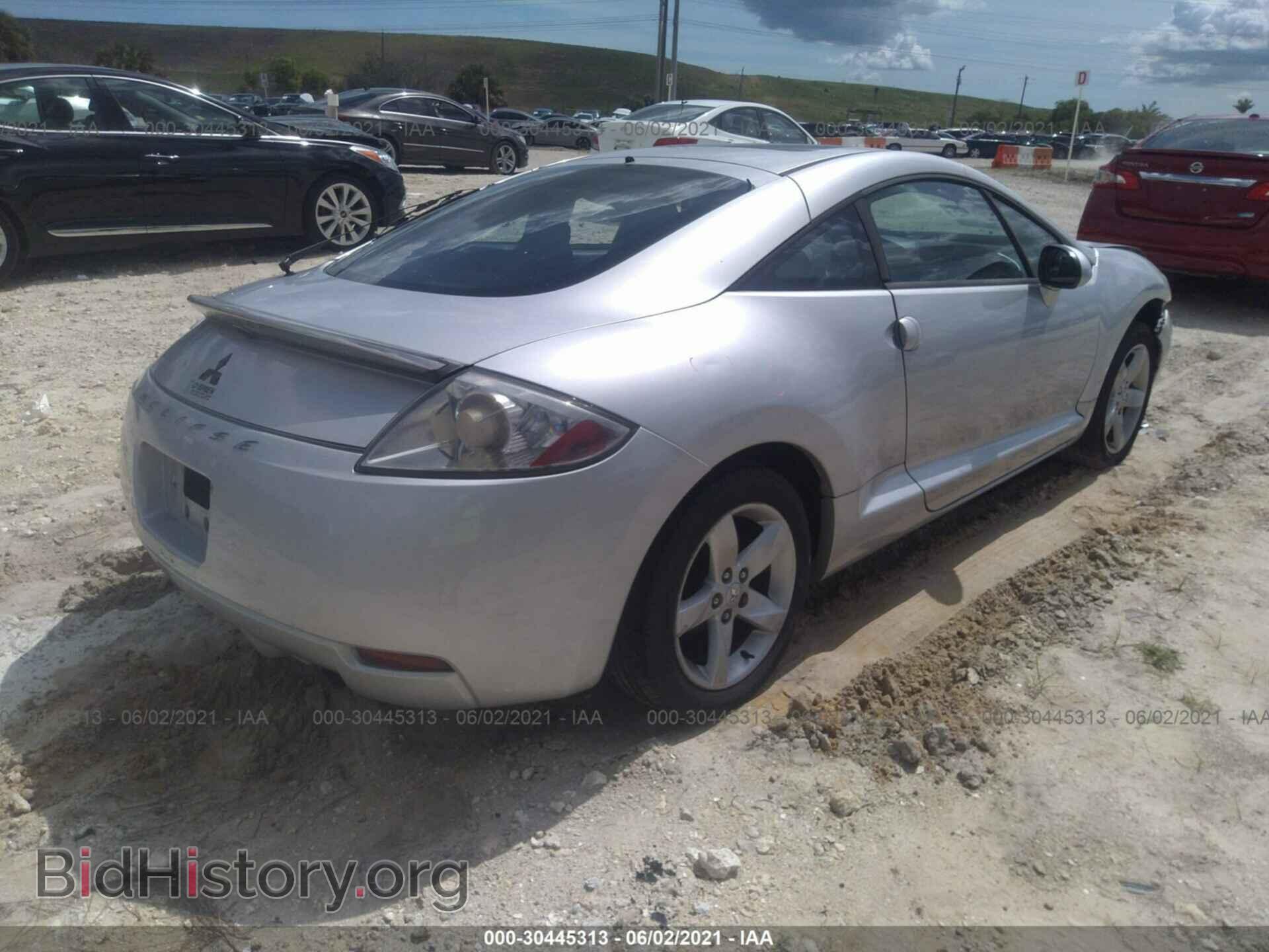 2007 MITSUBISHI ECLIPSE - VIN: 4A3AK24F77E046878 - Photo 4