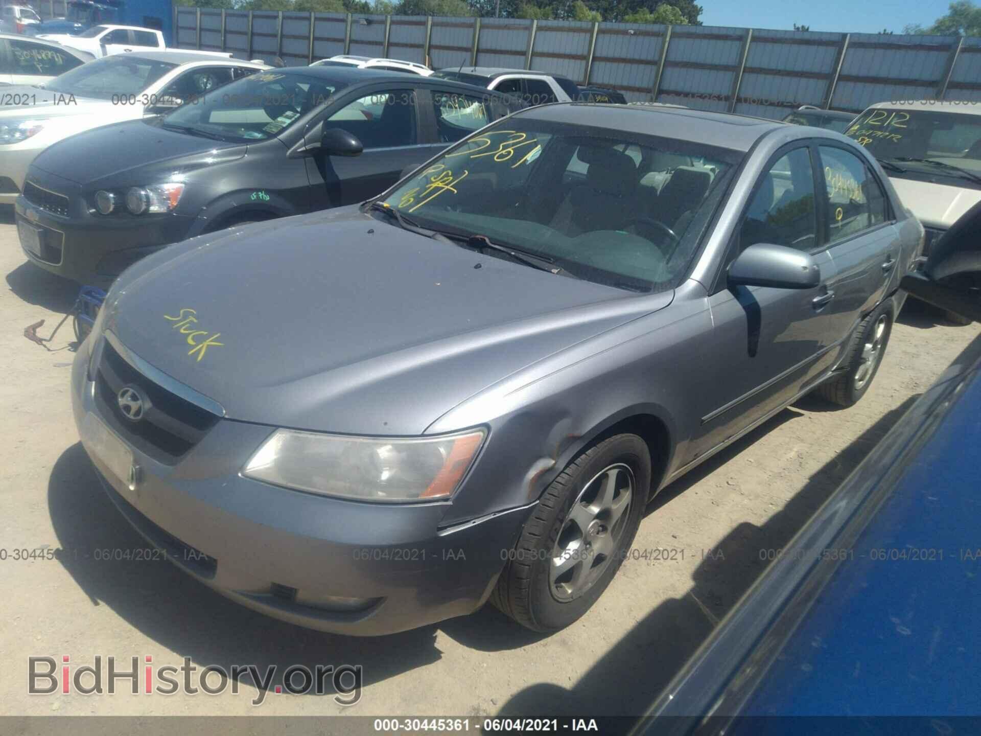 2006 HYUNDAI SONATA - VIN: 5NPEU46C06H078938 - Фото 2