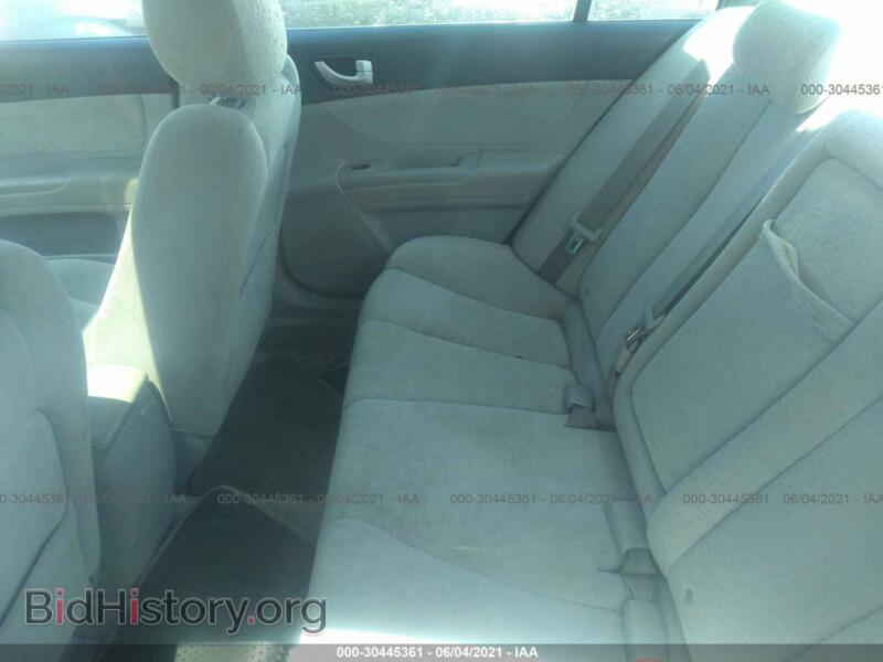 2006 Hyundai SONATA (VIN 5NPEU46C06H078938) — фото 8 из 11