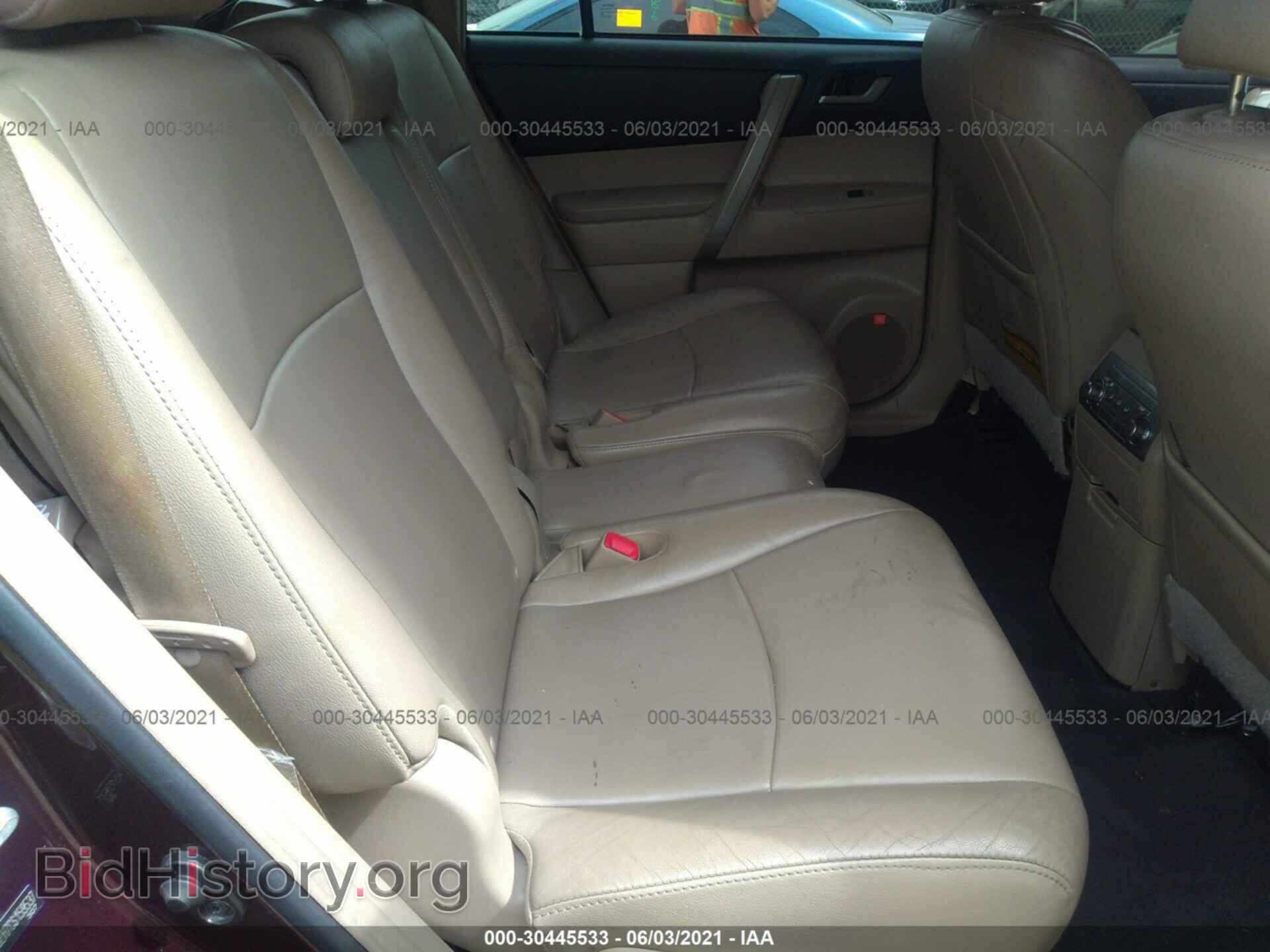 2012 TOYOTA HIGHLANDER - VIN: 5TDBK3EH7CS159537 - Фото 8