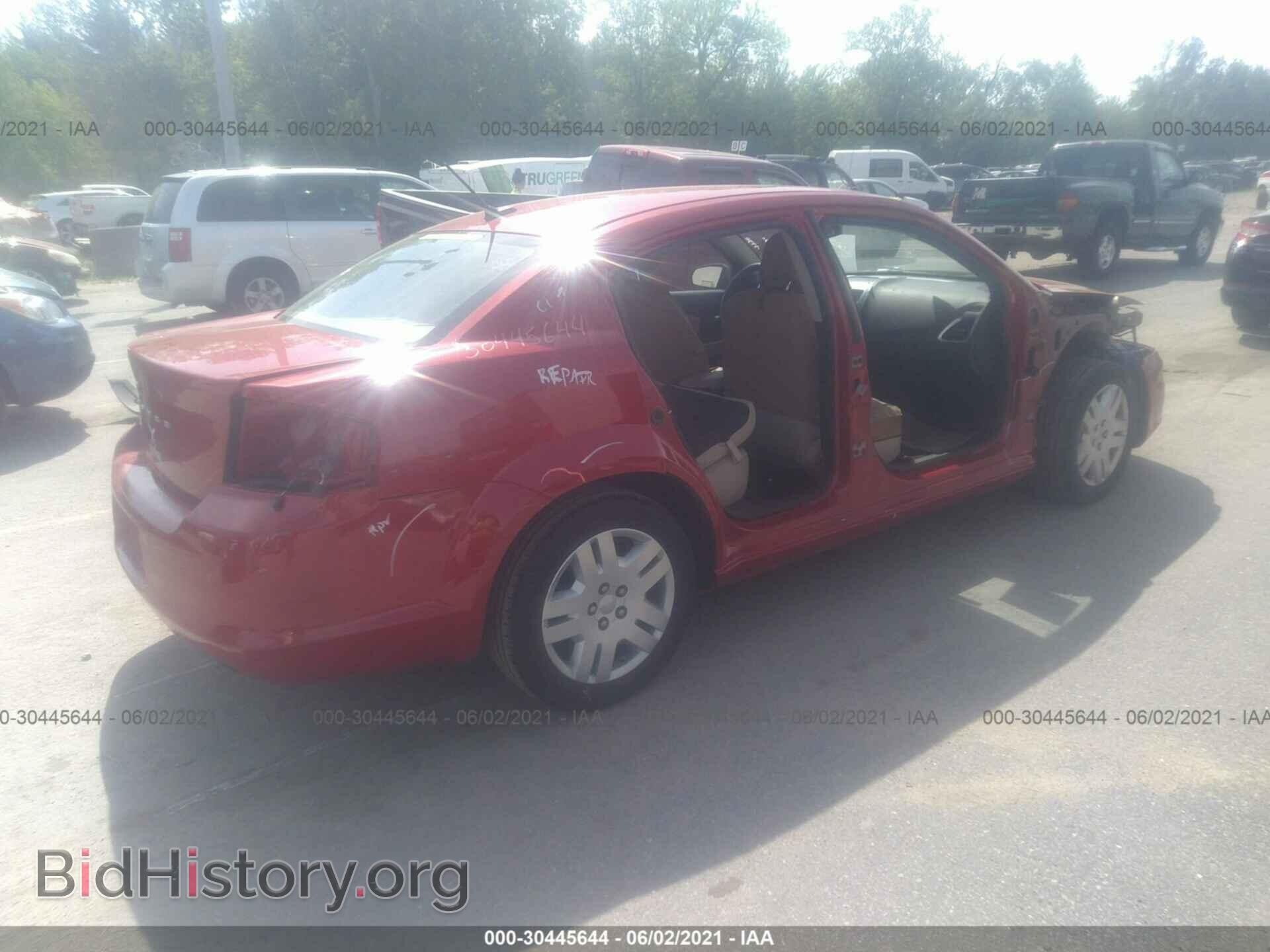 2013 DODGE AVENGER - VIN: 1C3CDZAB5DN753462 - Фото 4