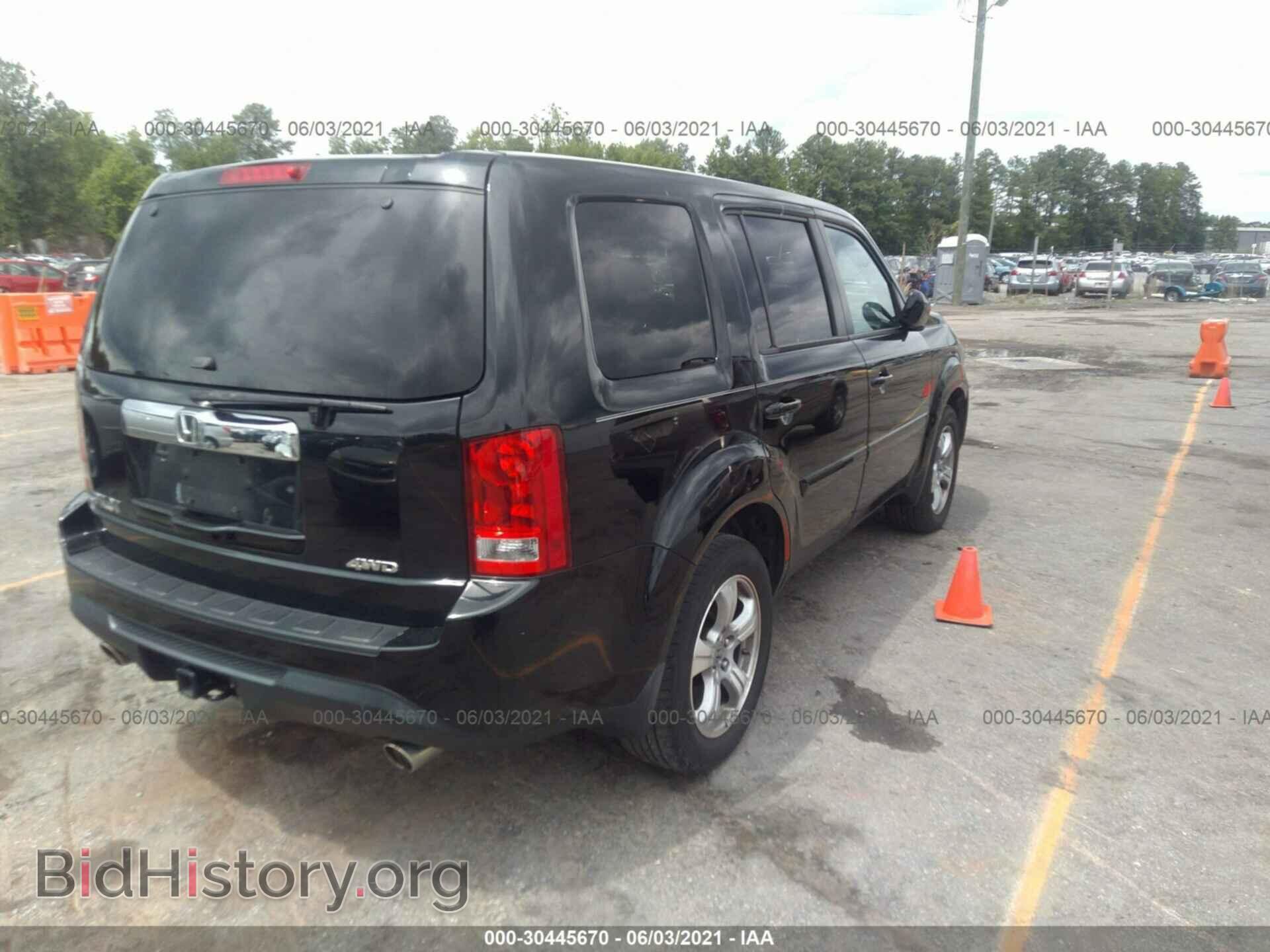 2013 HONDA PILOT - VIN: 5FNYF4H5XDB013175 - Фото 4