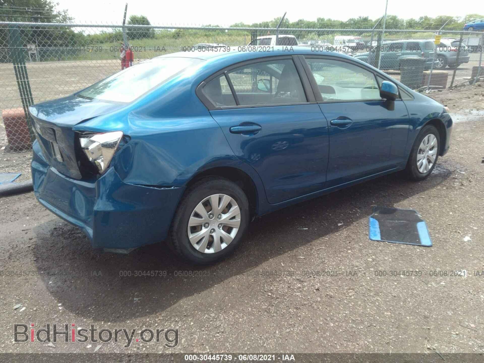 2012 HONDA CIVIC SDN - VIN: 19XFB2F58CE083241 - Фото 4