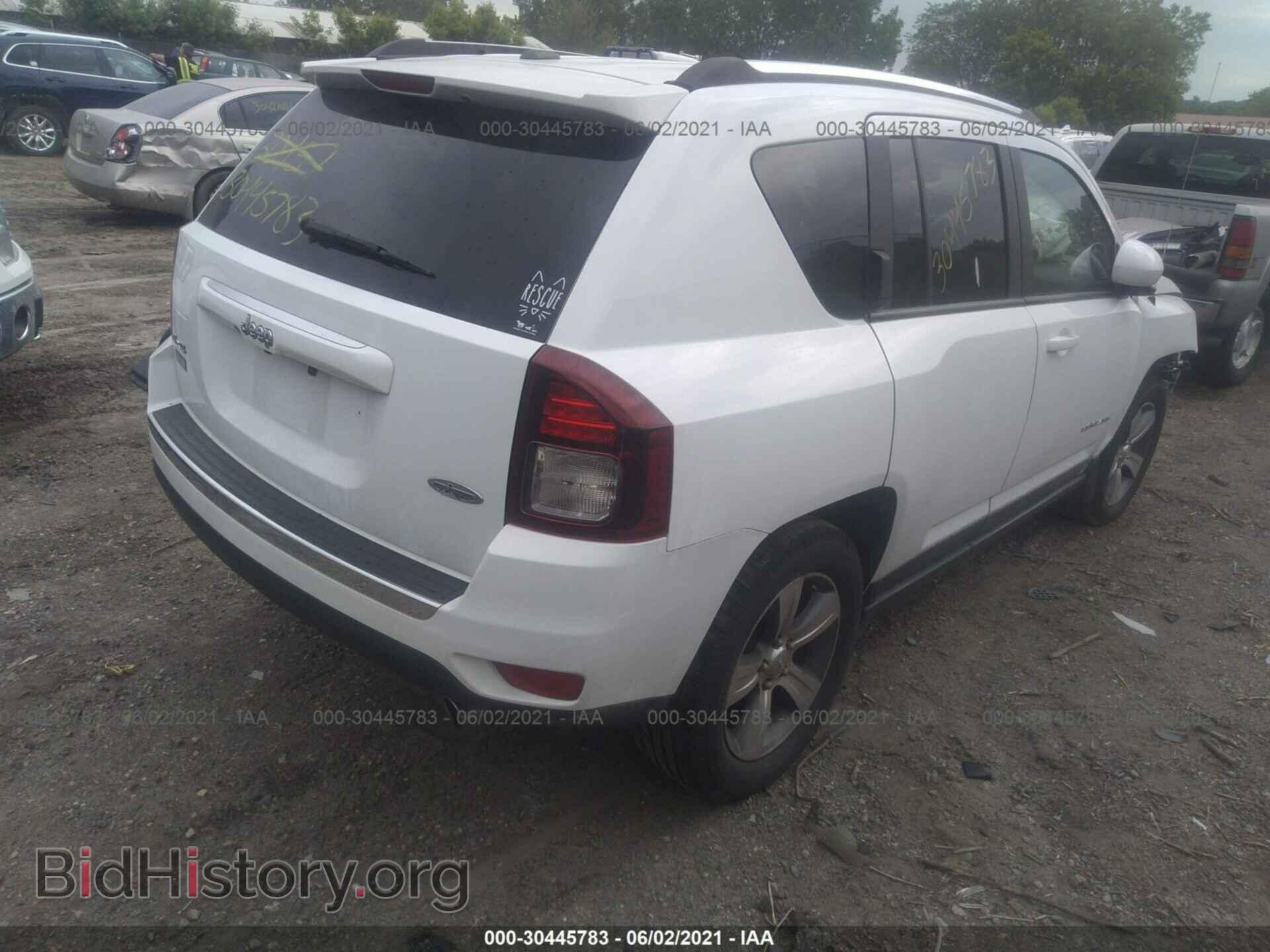 2017 JEEP COMPASS - VIN: 1C4NJDEB6HD123021 - Фото 4