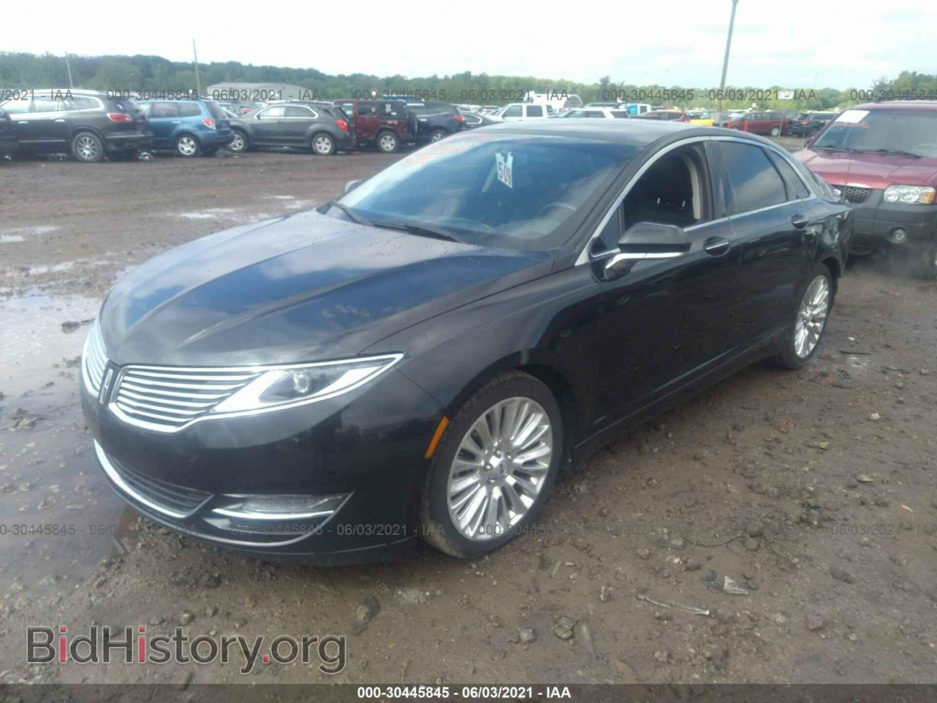 2014 LINCOLN MKZ - VIN: 3LN6L2G97ER831421 - Фото 2