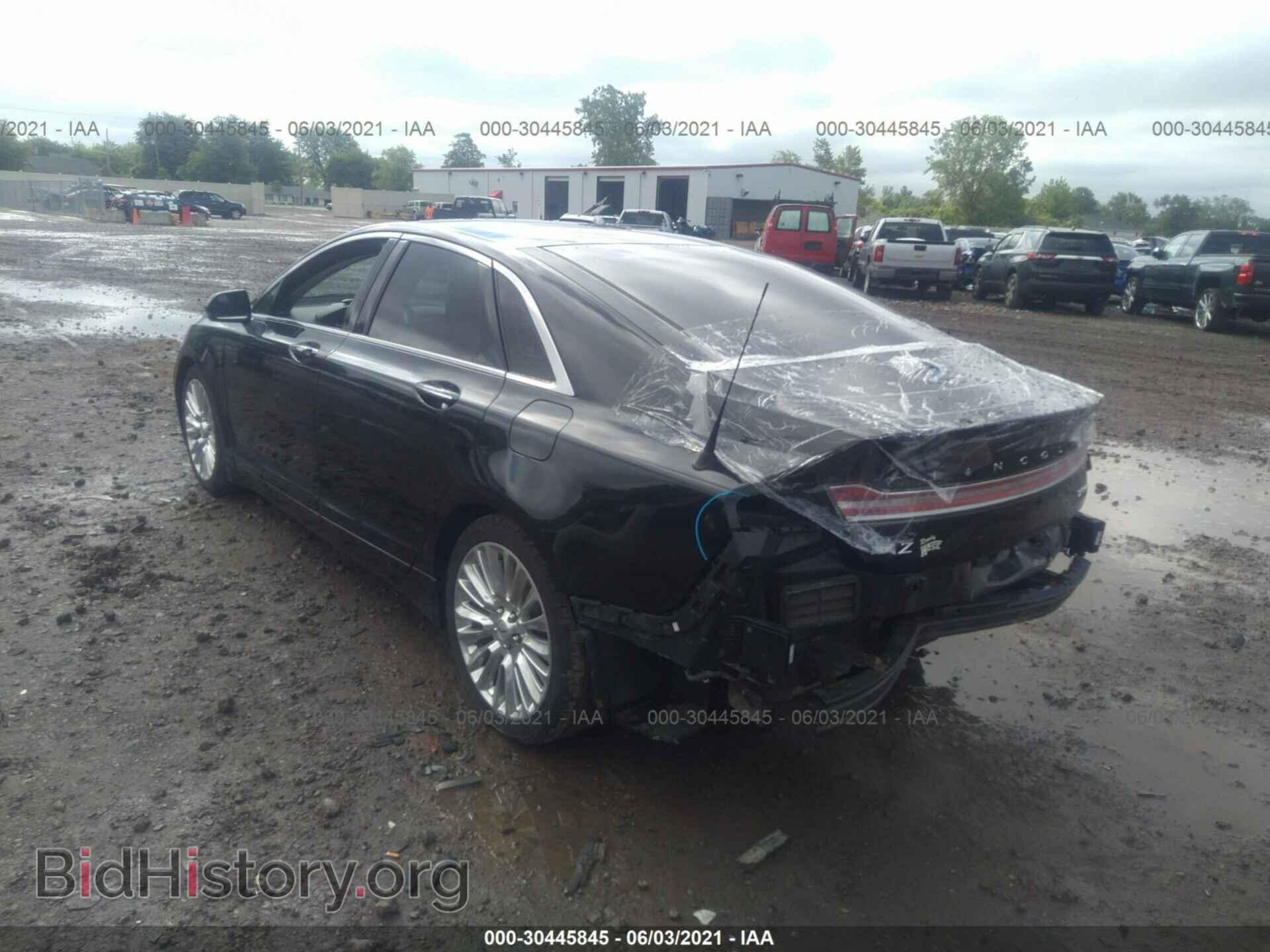 2014 LINCOLN MKZ - VIN: 3LN6L2G97ER831421 - Фото 3