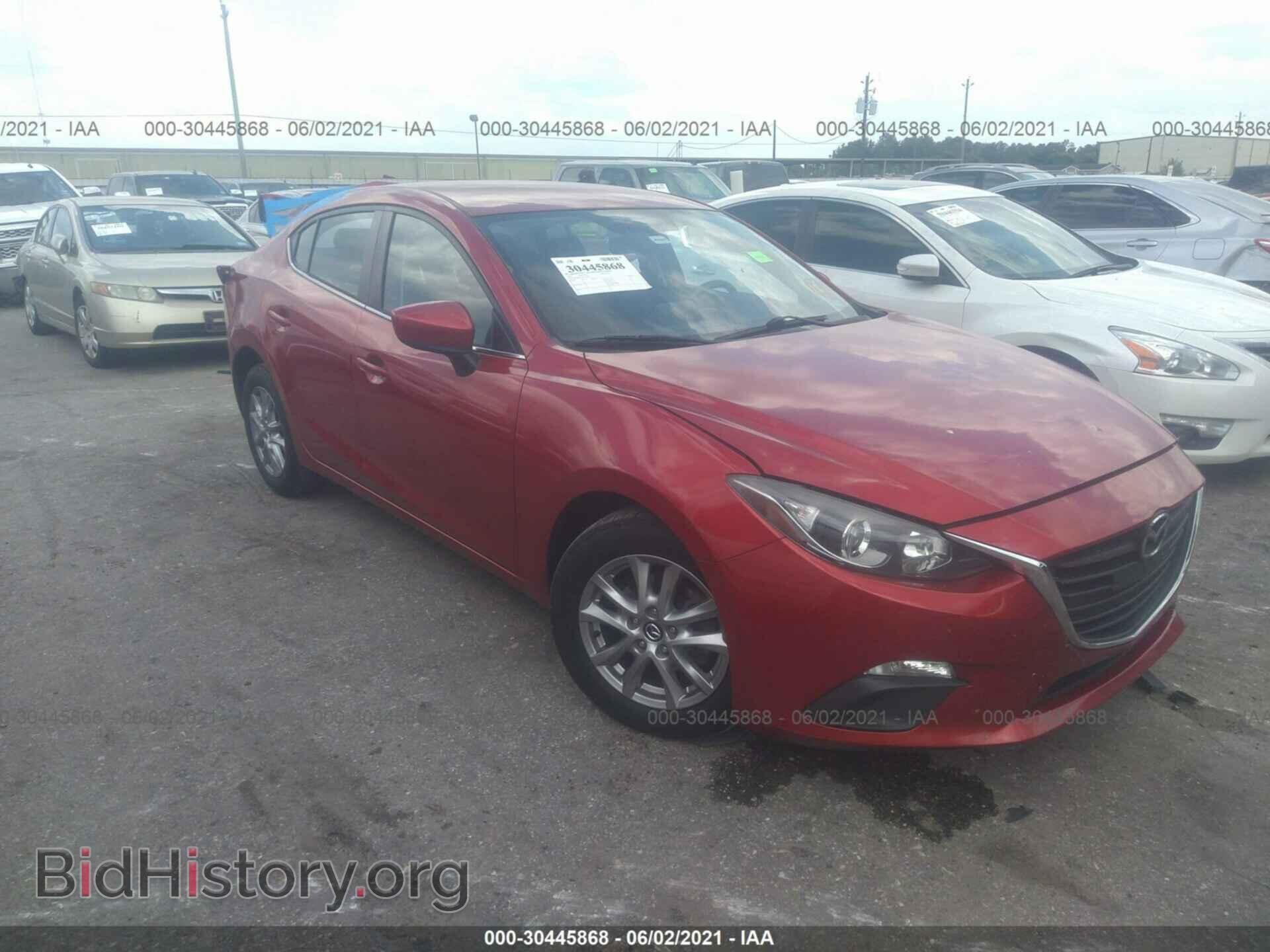 Фотография JM1BM1U75G1307596 - MAZDA MAZDA3 2016
