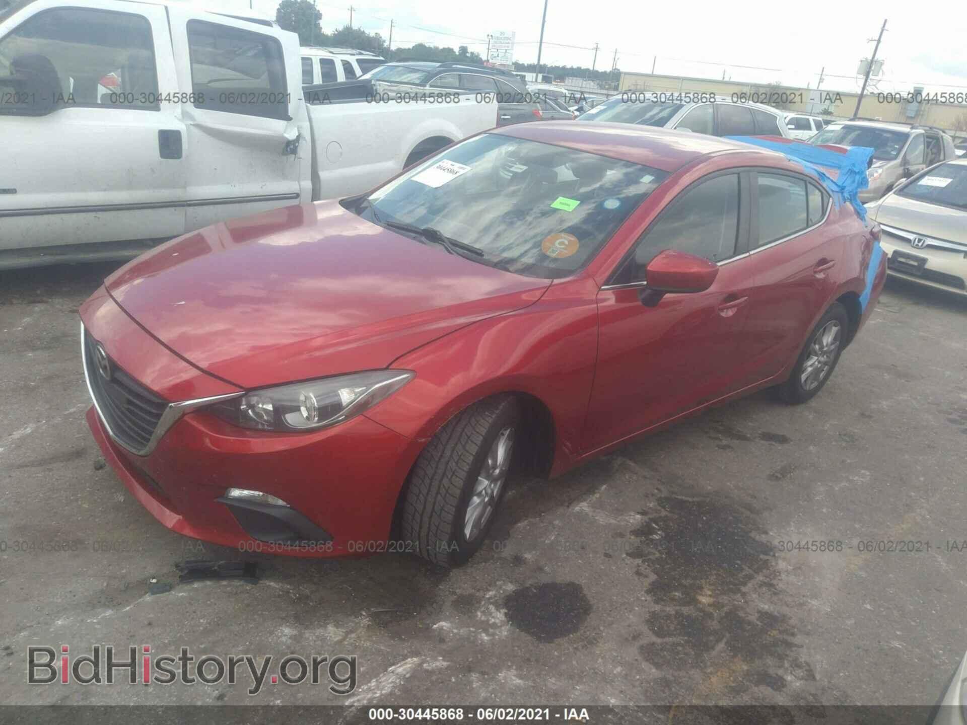 2016 MAZDA MAZDA3 - VIN: JM1BM1U75G1307596 - Фото 2