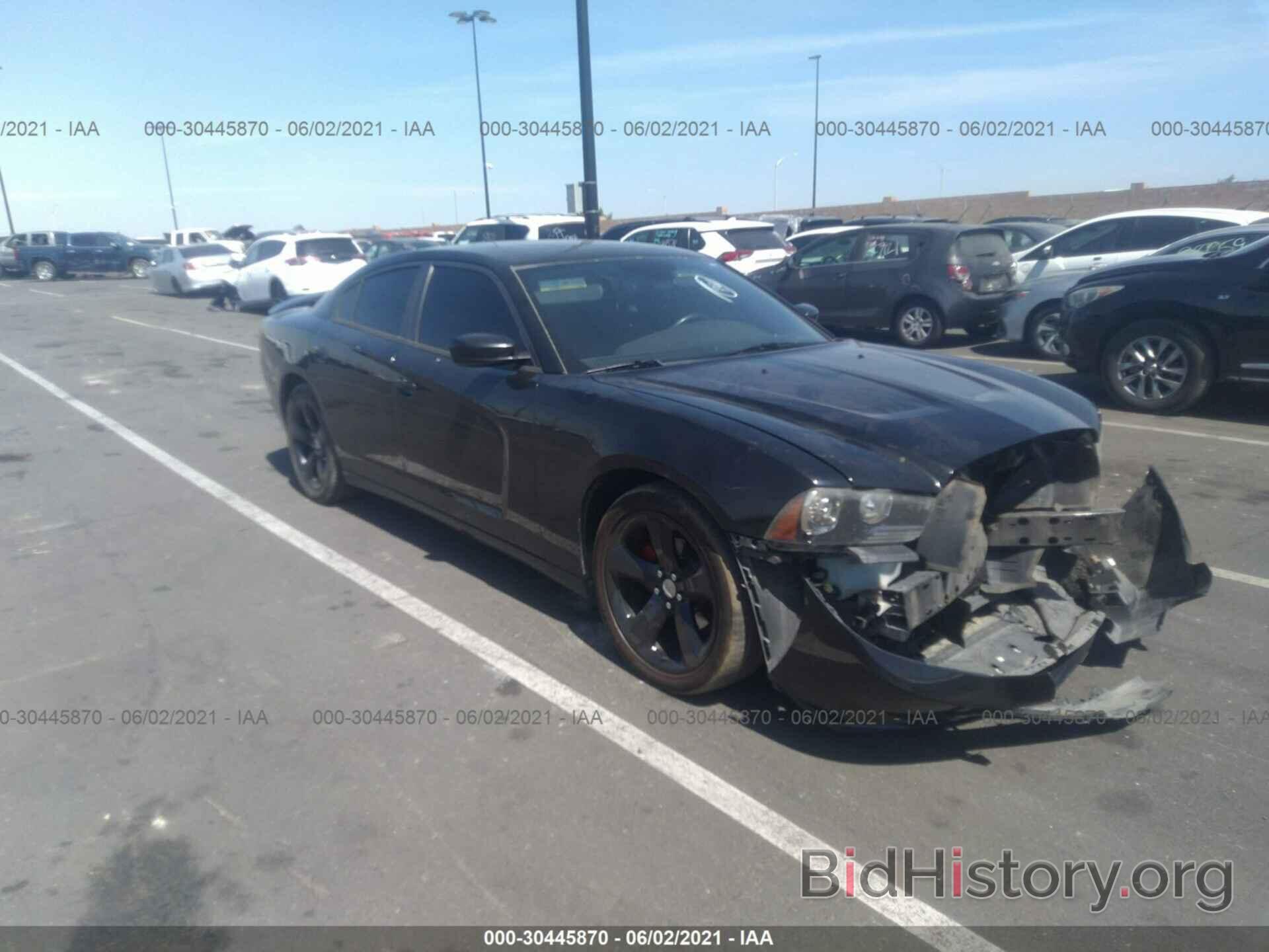 Photo 2C3CDXHG8DH546224 - DODGE CHARGER 2013
