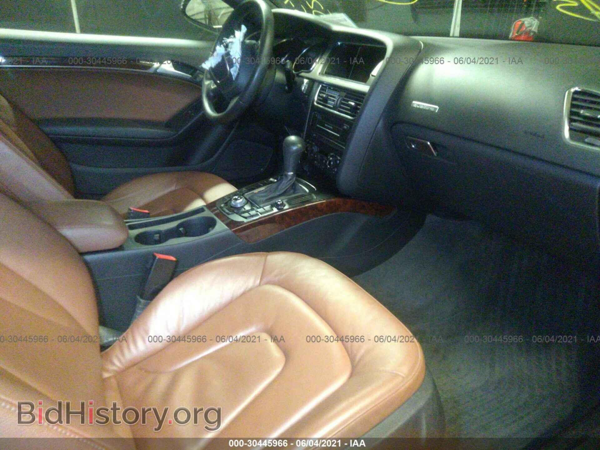 2012 AUDI A5 - VIN: WAULFAFRXCA013423 - Фото 5
