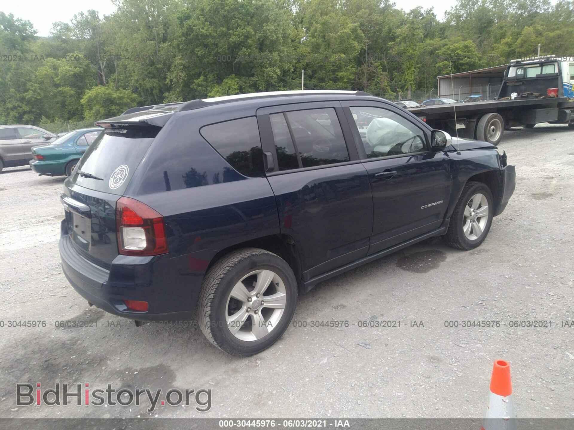 2016 JEEP COMPASS - VIN: 1C4NJDBB6GD702240 - Фото 4