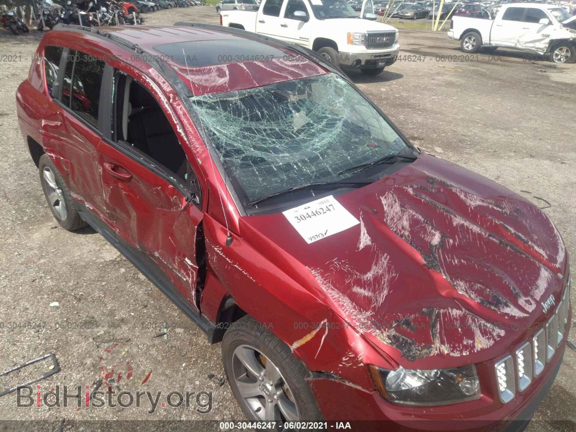 2016 JEEP COMPASS - VIN: 1C4NJDEB4GD596561 - Фото 6