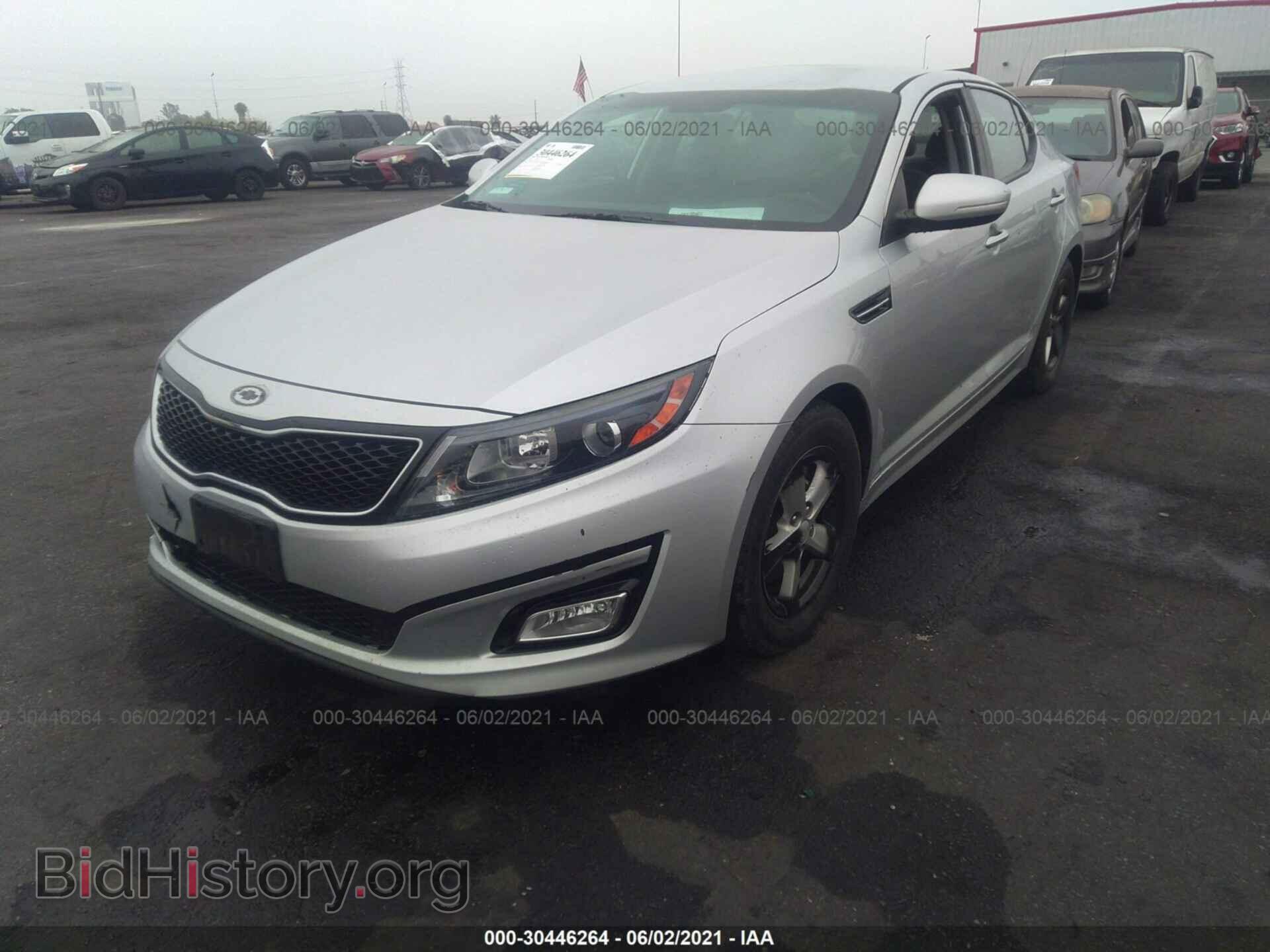 2015 KIA OPTIMA - VIN: 5XXGM4A74FG515368 - Фото 2