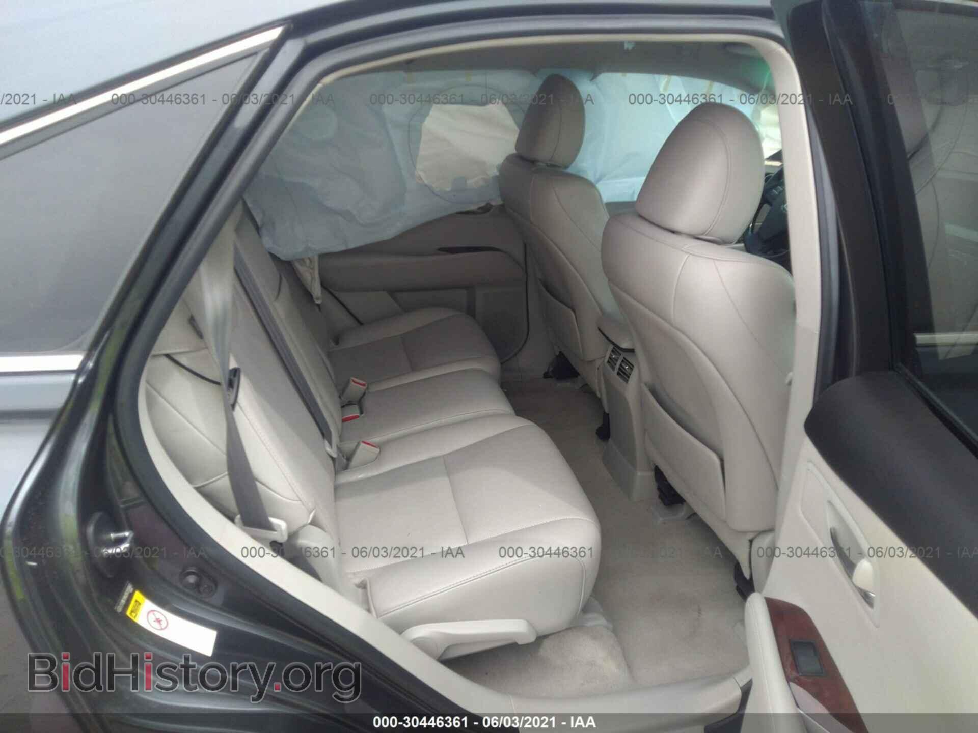 2011 LEXUS RX 350 - VIN: 2T2BK1BA2BC095843 - Фото 8