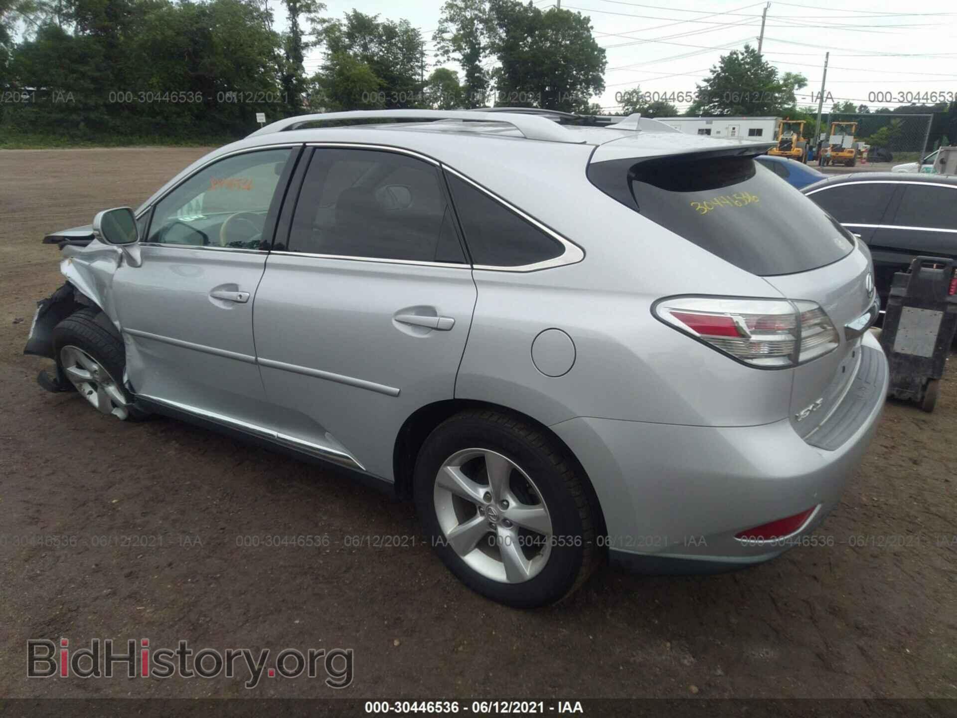 2010 LEXUS RX 350 - VIN: 2T2BK1BA0AC080272 - Фото 3