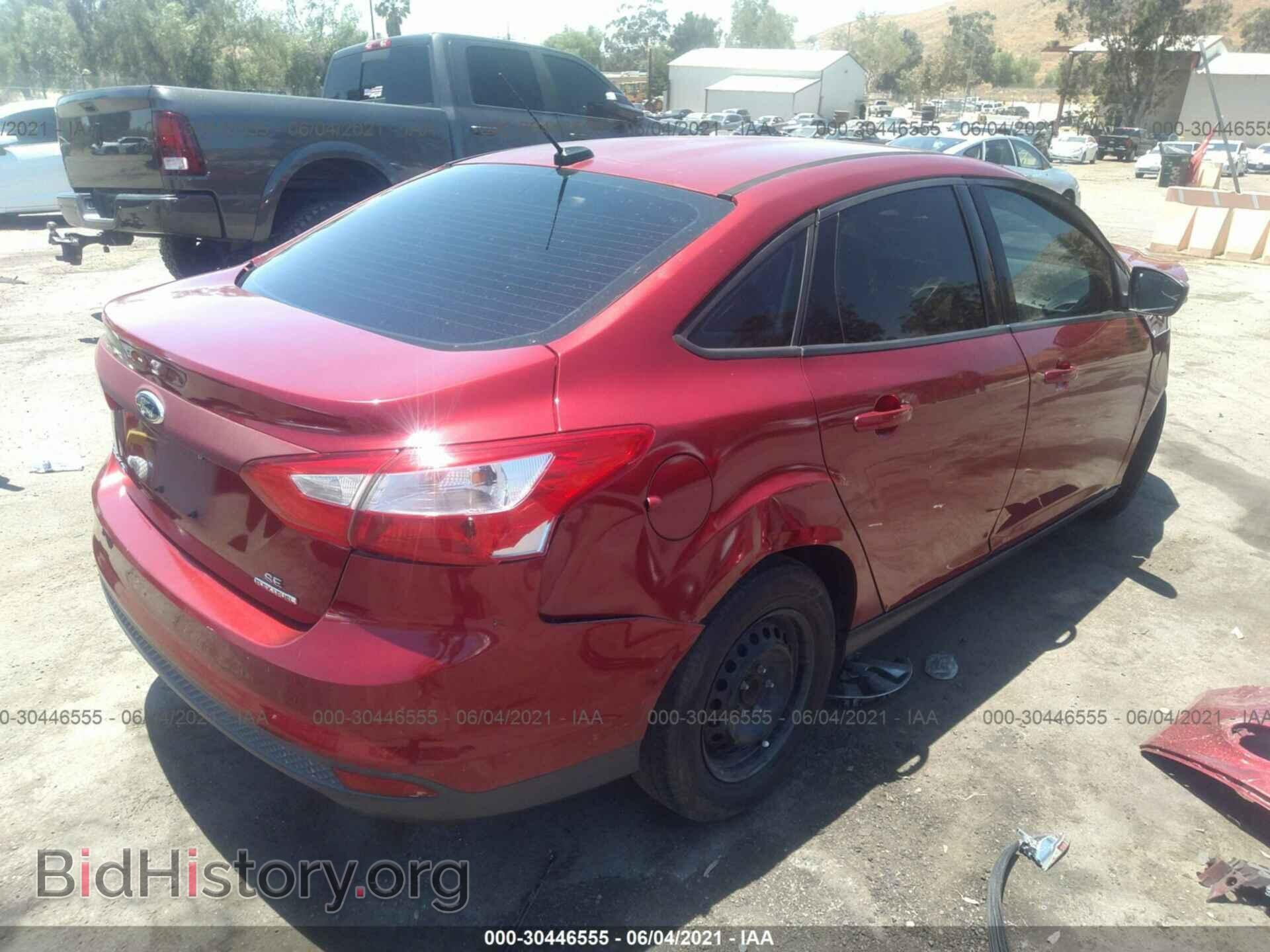 2013 FORD FOCUS - VIN: 1FADP3F20DL352433 - Фото 4
