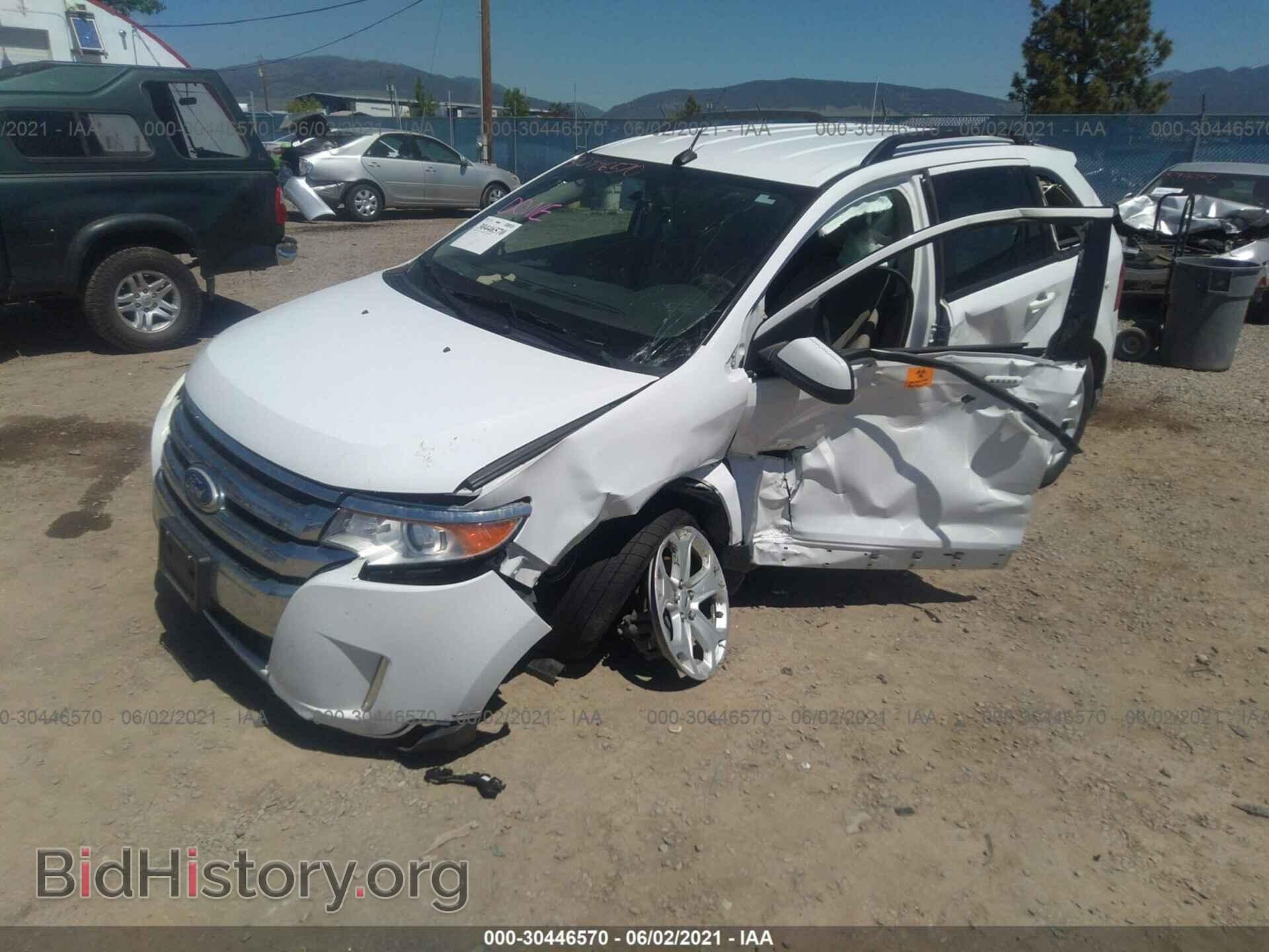 2014 FORD EDGE - VIN: 2FMDK4JC3EBA71416 - Фото 2