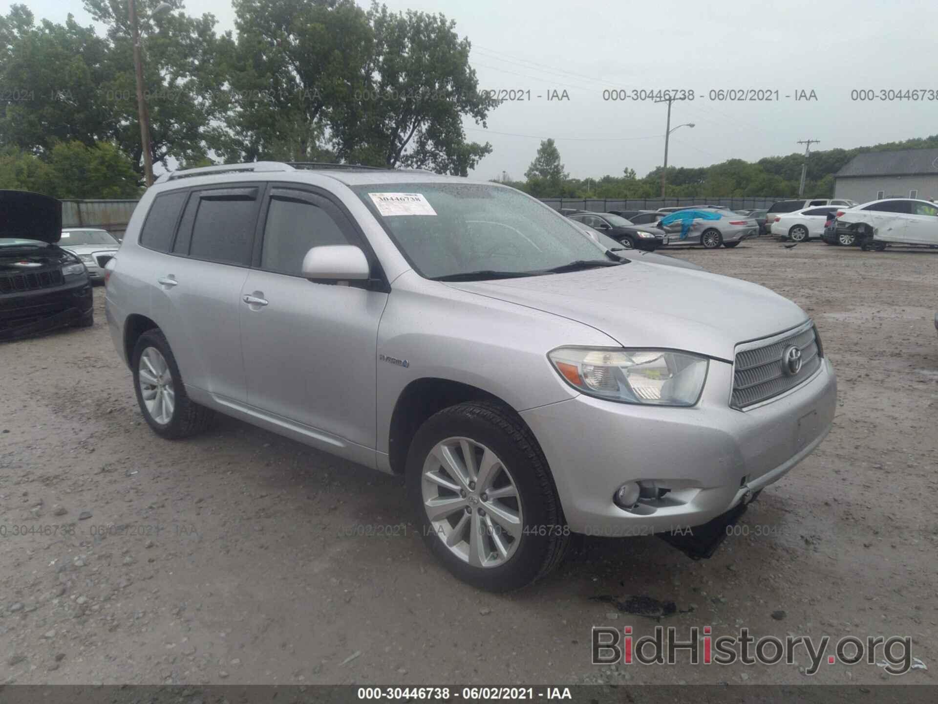 Photo JTEEW44A482007771 - TOYOTA HIGHLANDER HYBRID 2008