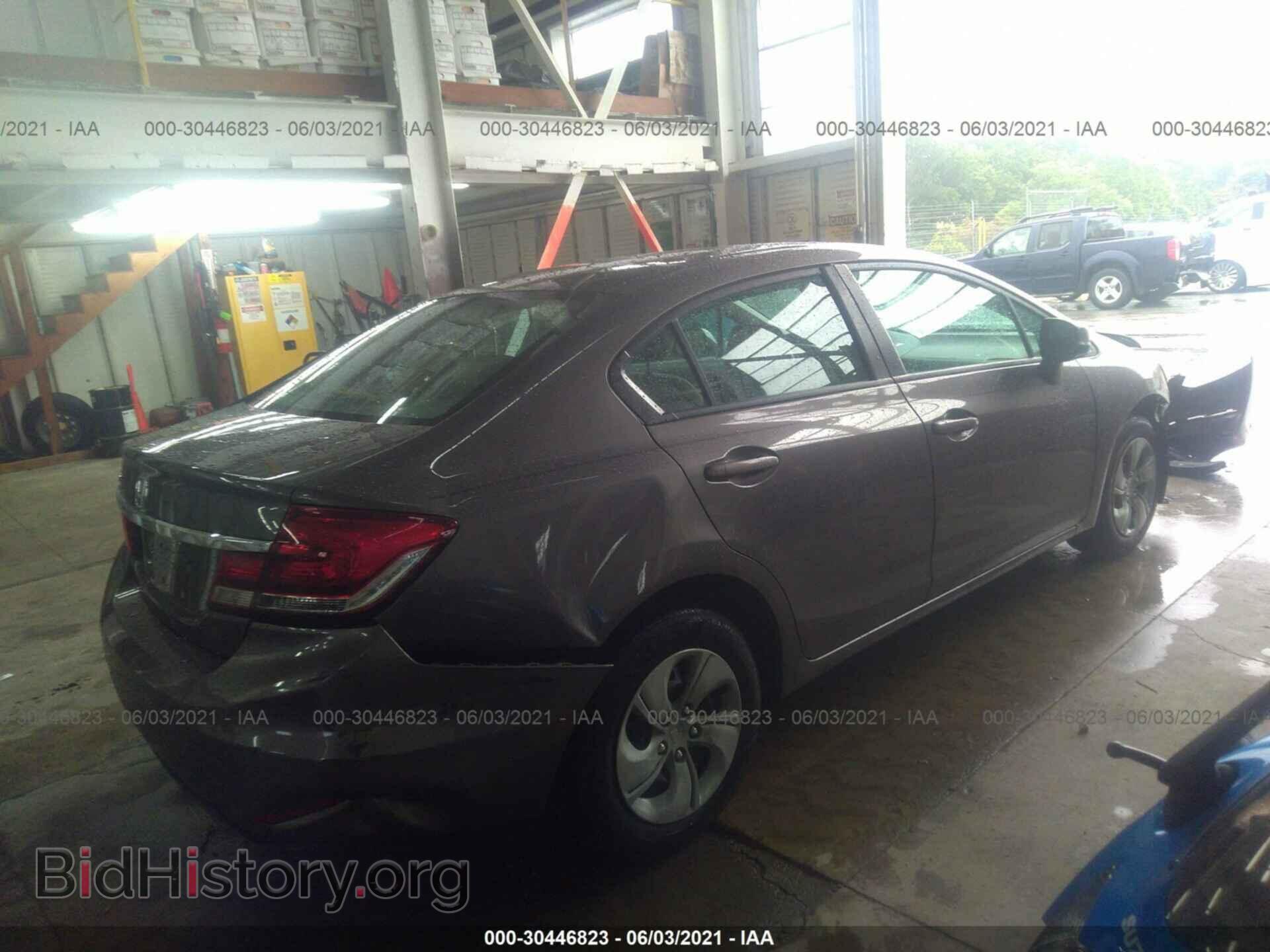2013 HONDA CIVIC SDN - VIN: 19XFB2F52DE047661 - Фото 4