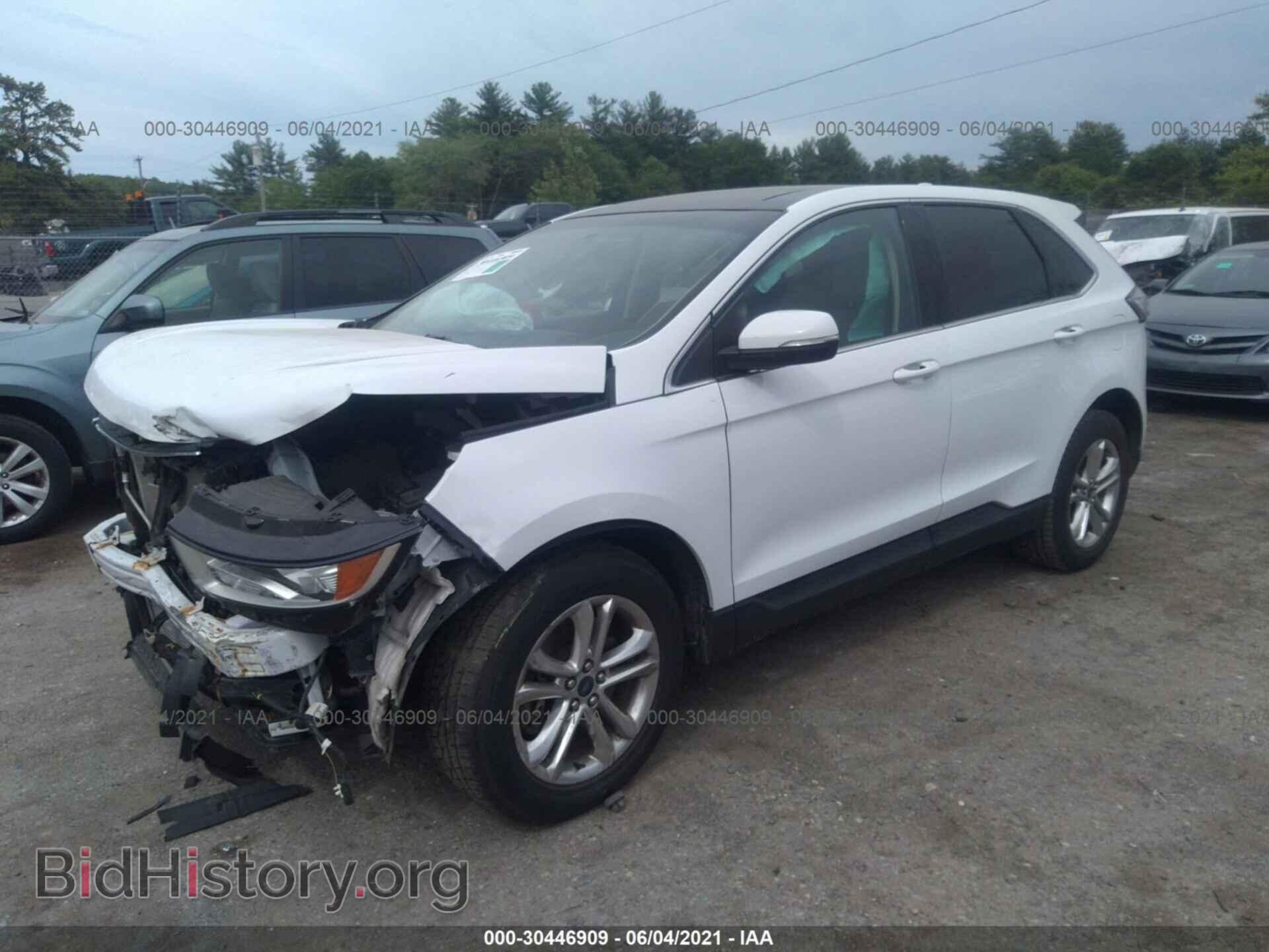 2015 FORD EDGE - VIN: 2FMTK4J97FBC27376 - Photo 2